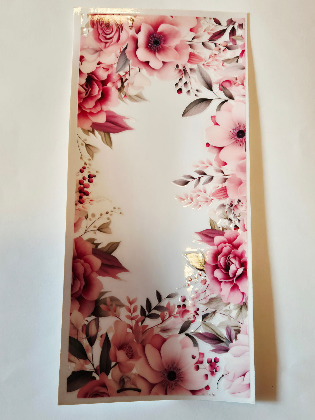 Sticker Blumen Rosa 111