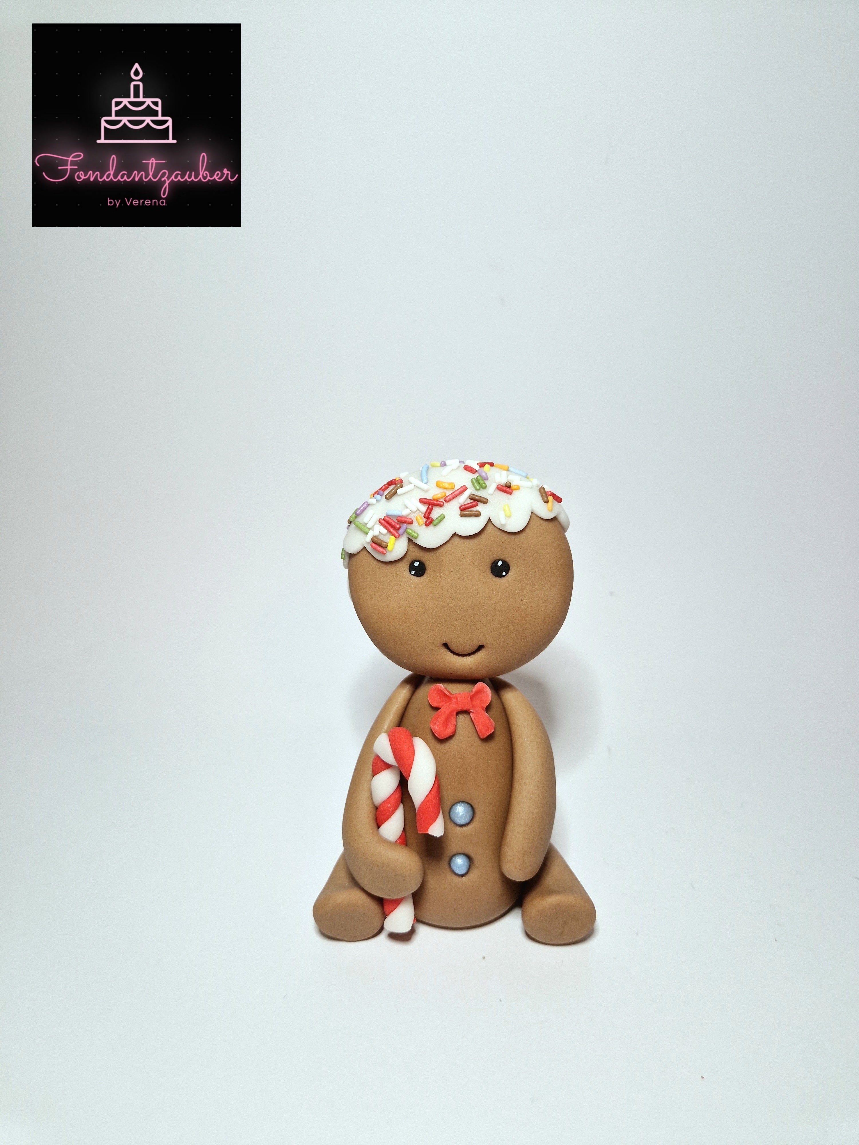 Fondantfigur Lebkuchenmann , Tortendeko