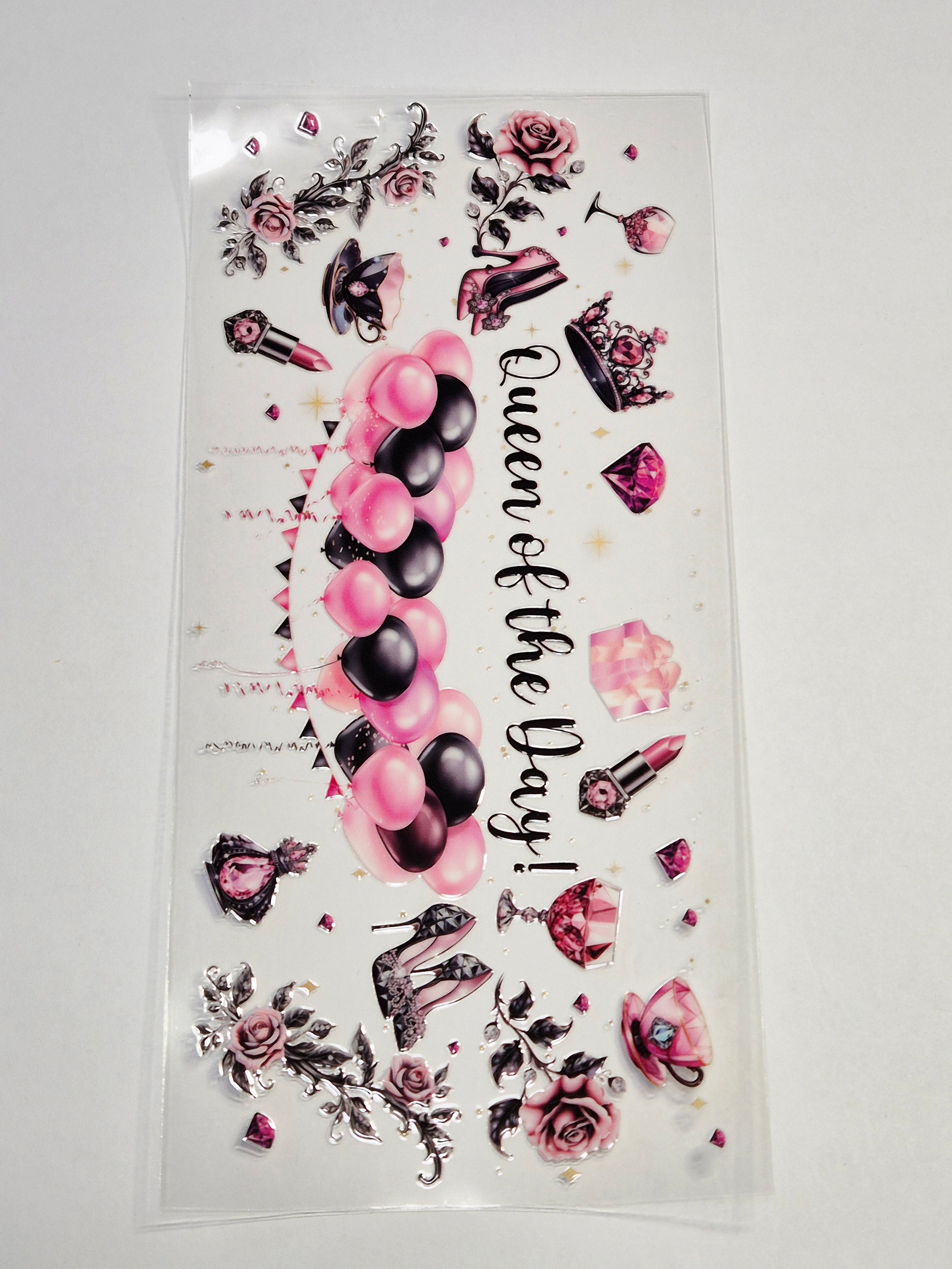 Sticker Geburtstag Happy Birthday Queen 45