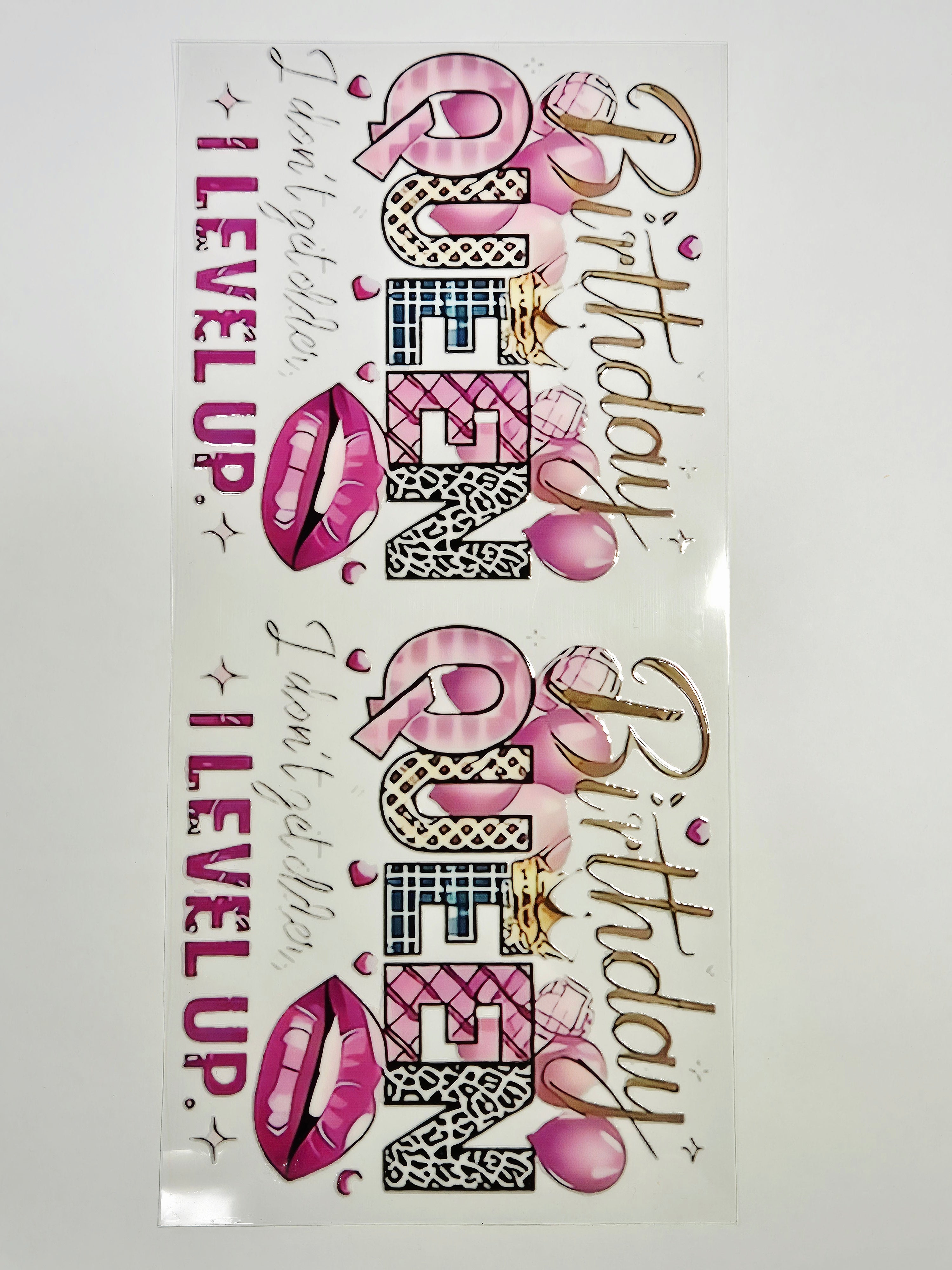 Sticker Geburtstag / Birthday Queen 7