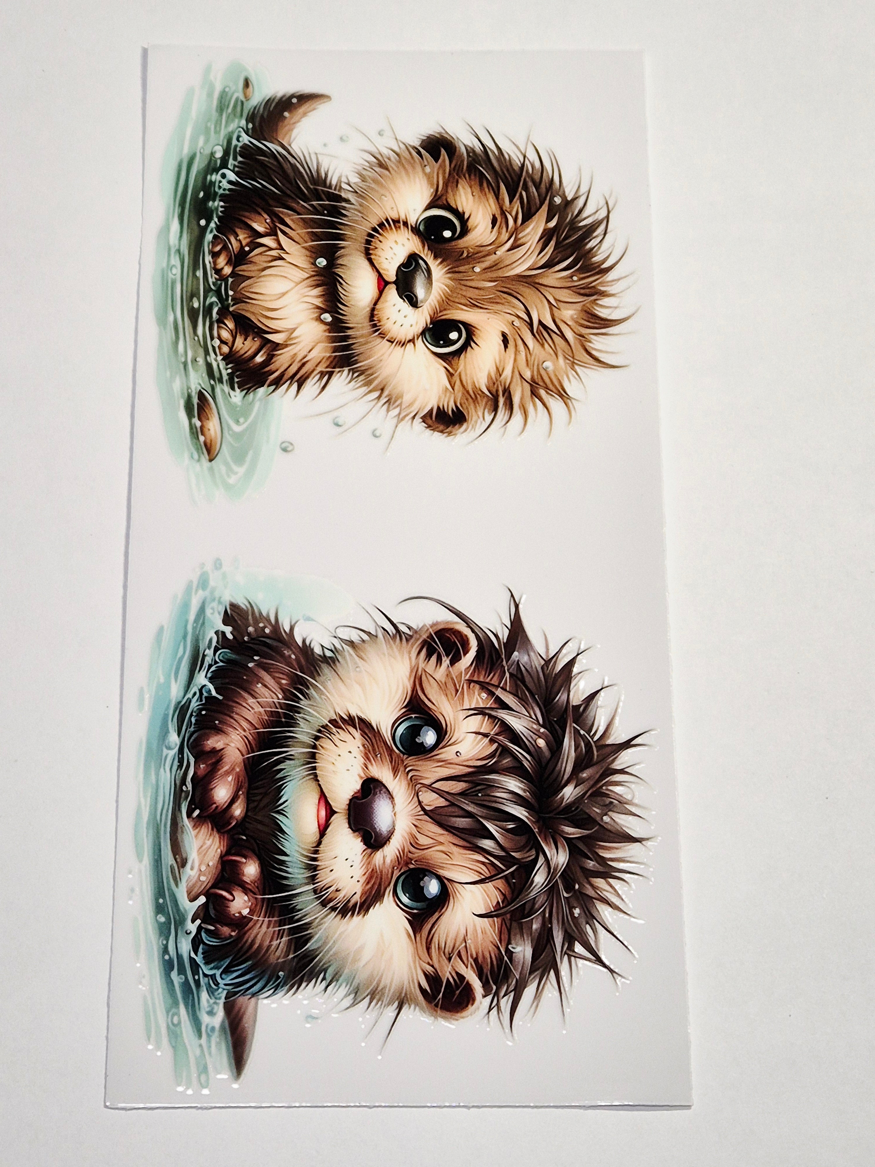 Sticker süsser Otter 96