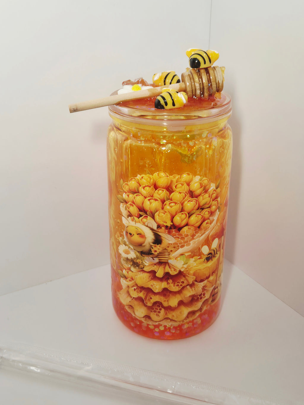 Honigeffekt Trinkbecher Biene