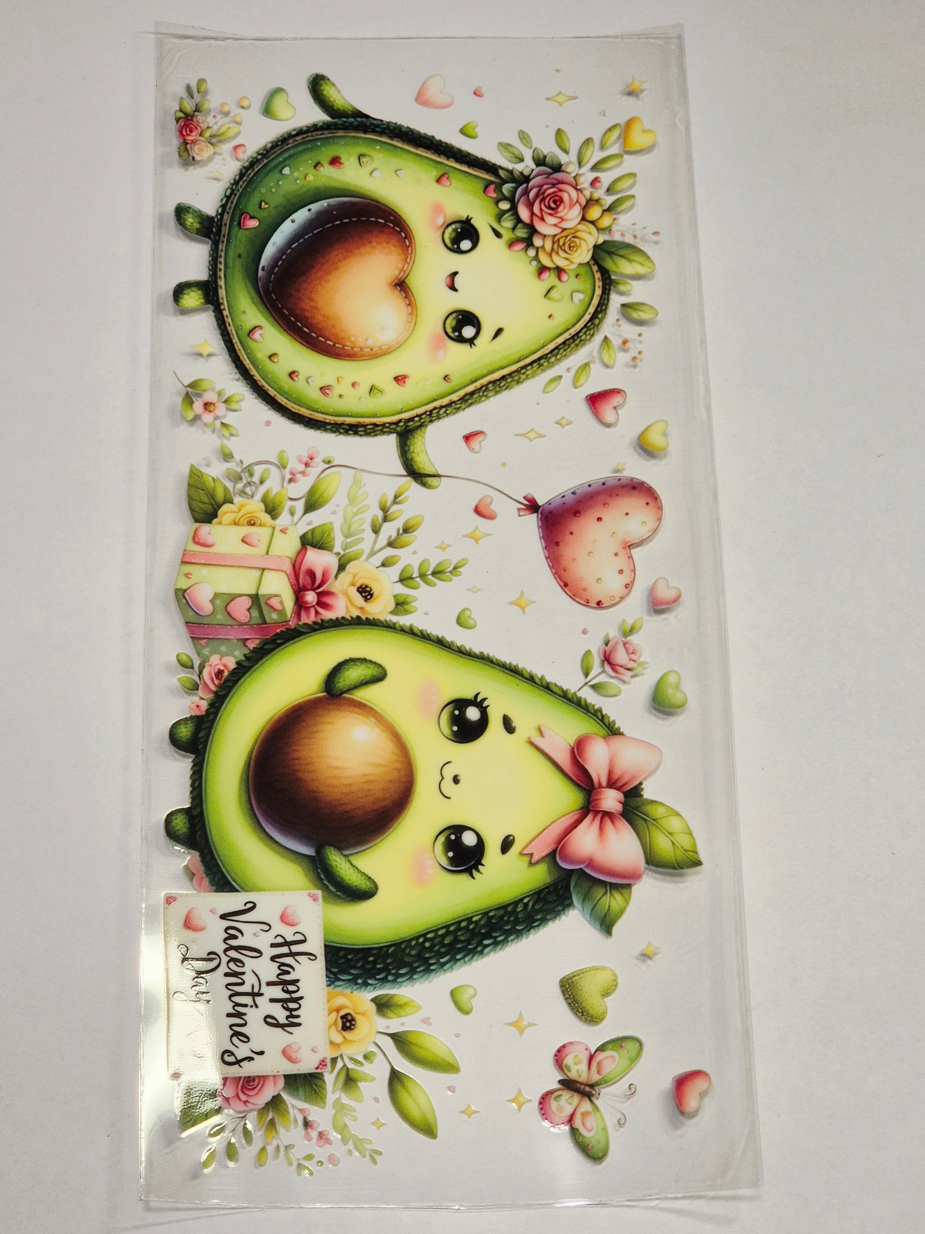 Sticker Avocado 25