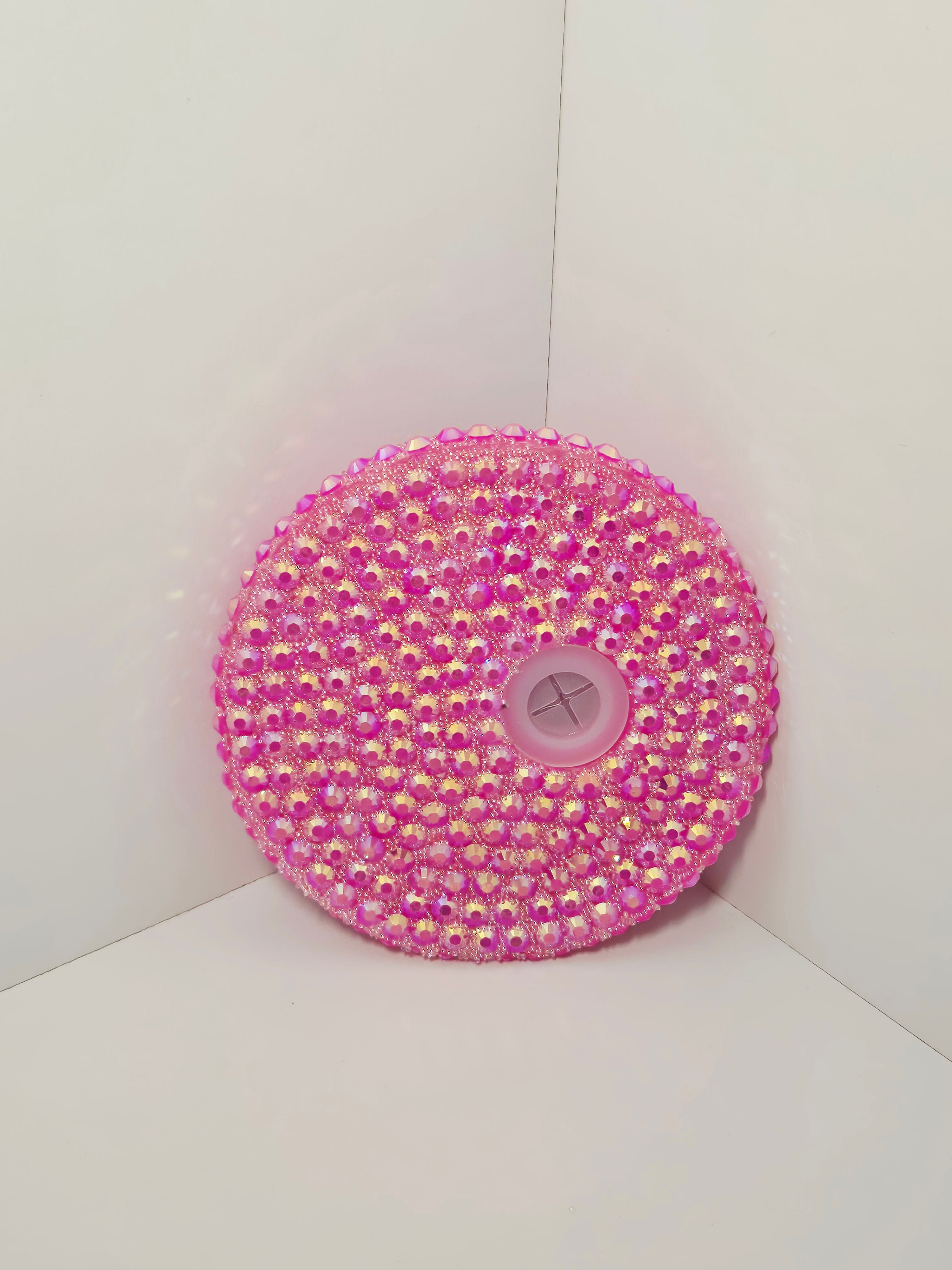 Pinker Strass Deckel für 16oz Trinkbecher/Trinkgläser