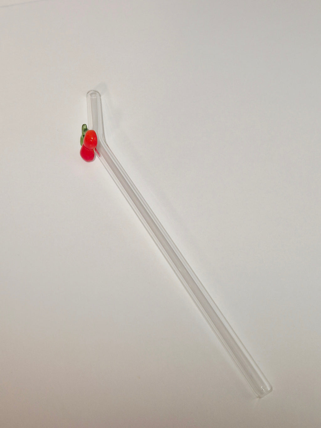 Glasstrohhalm Kirsche