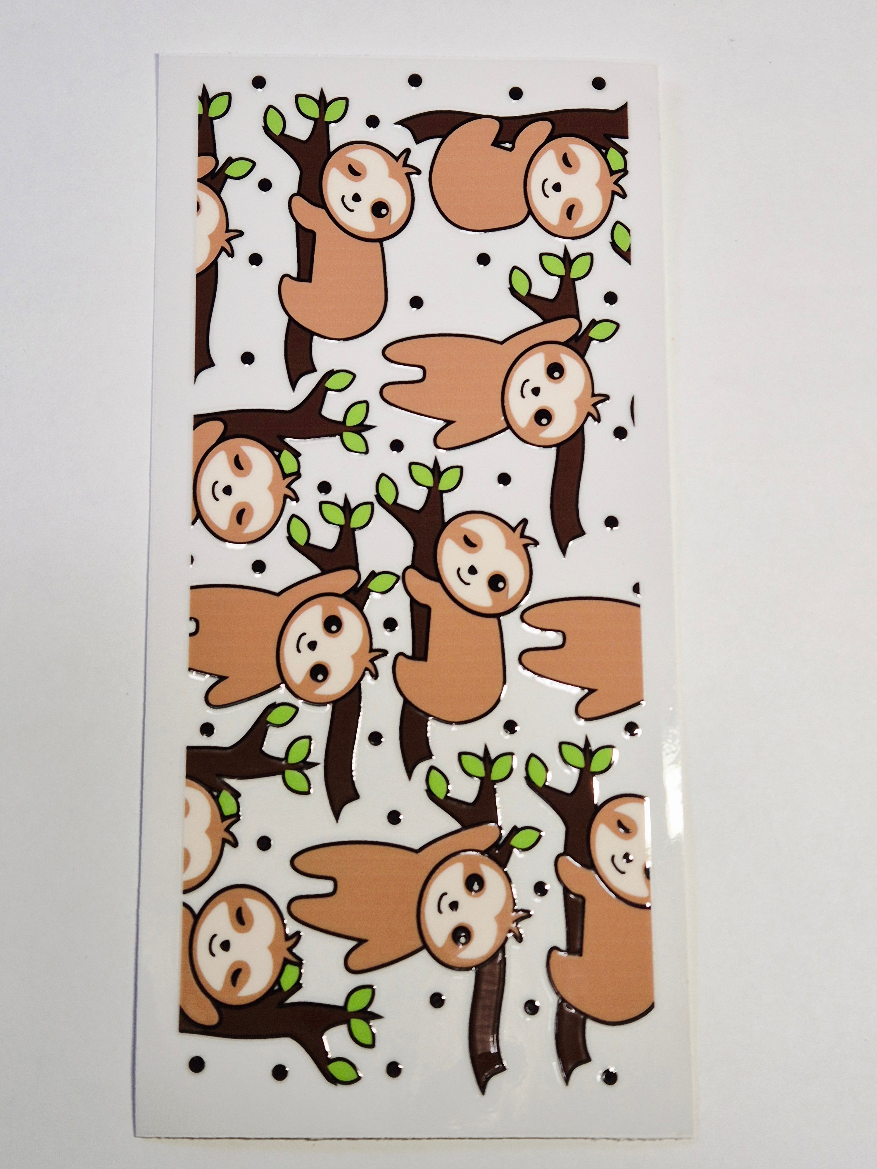 Sticker Faultier 132