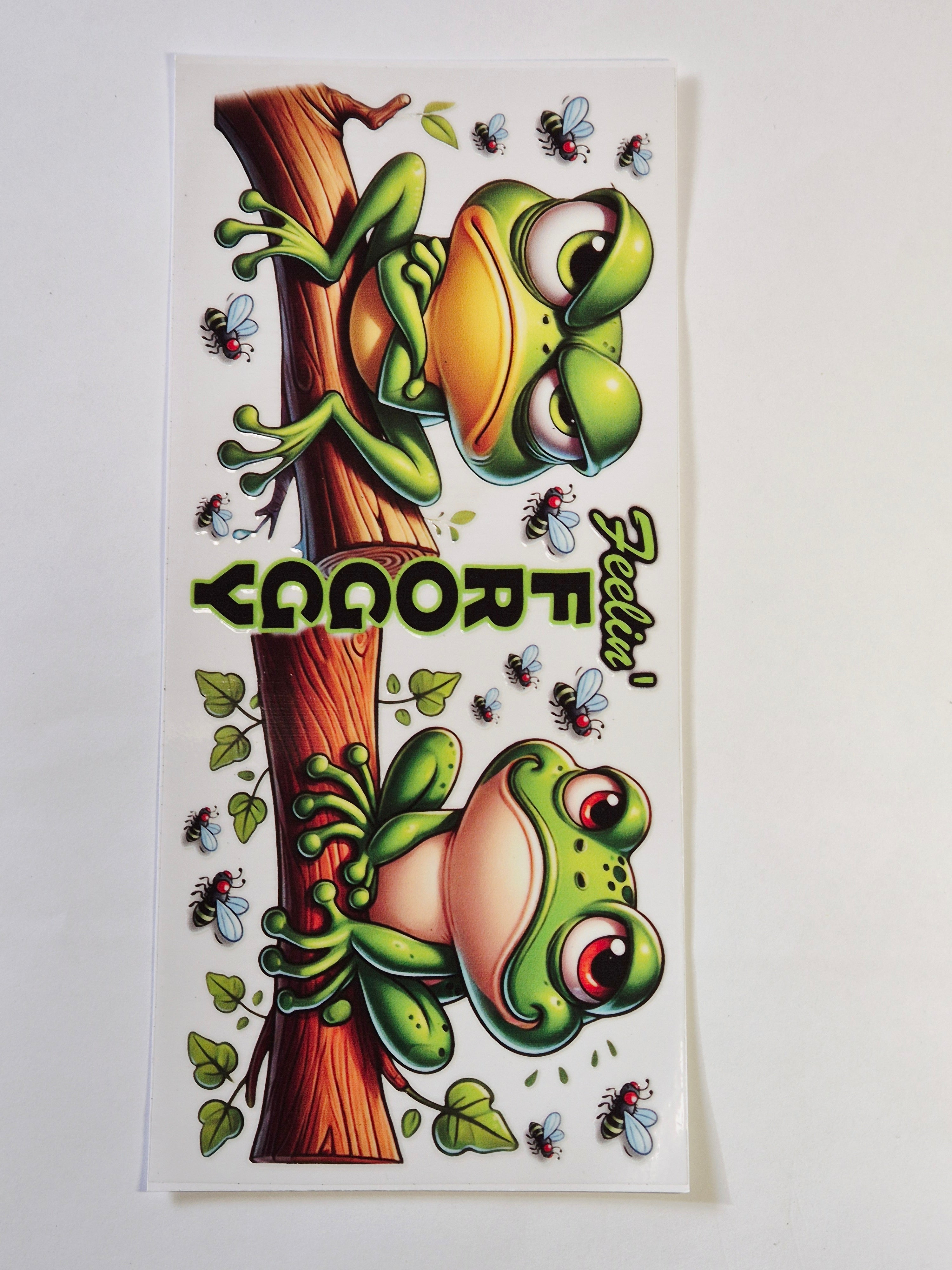 Sticker Frosch 42