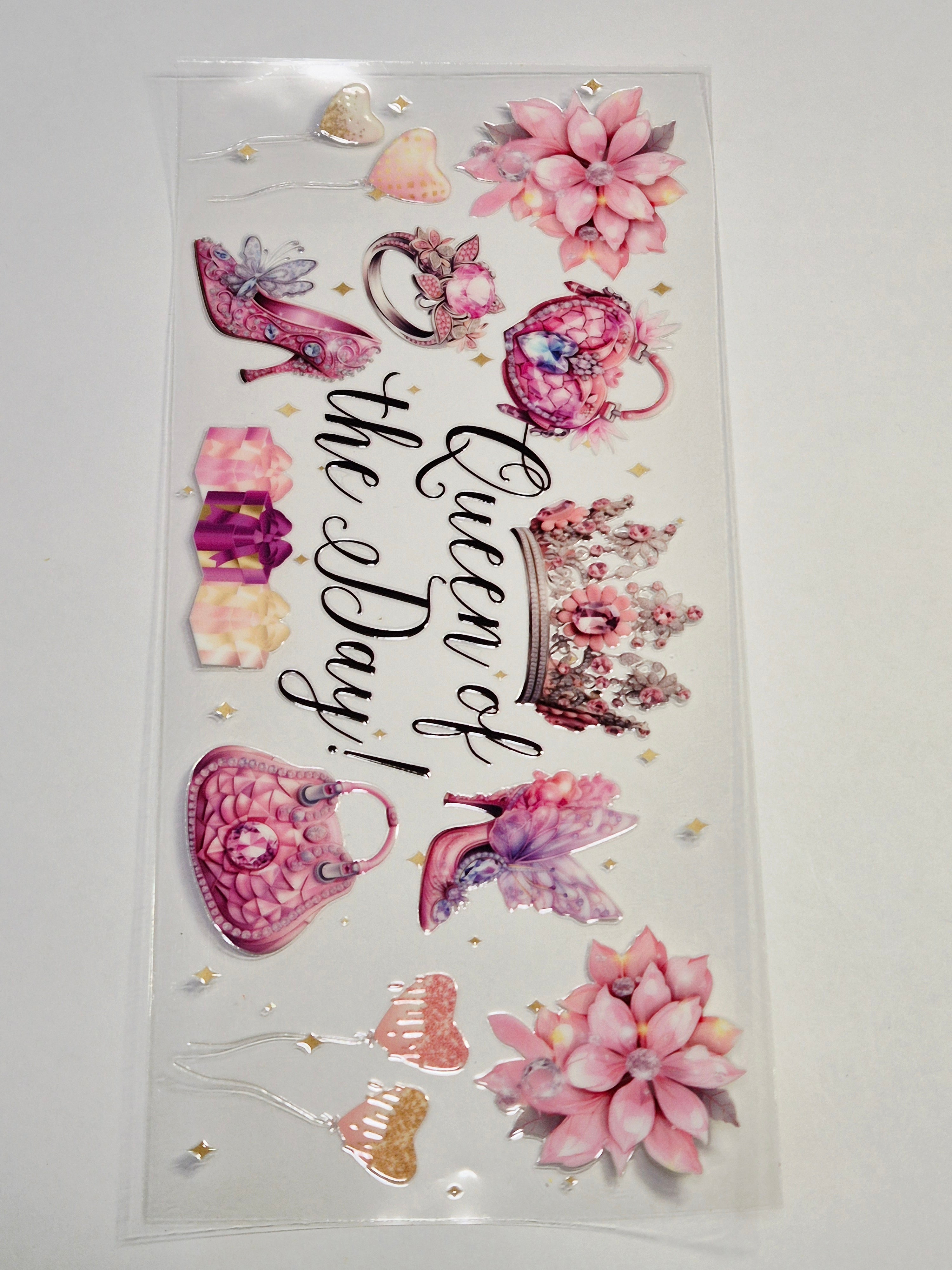 Sticker Geburtstag Happy Birthday Queen 44