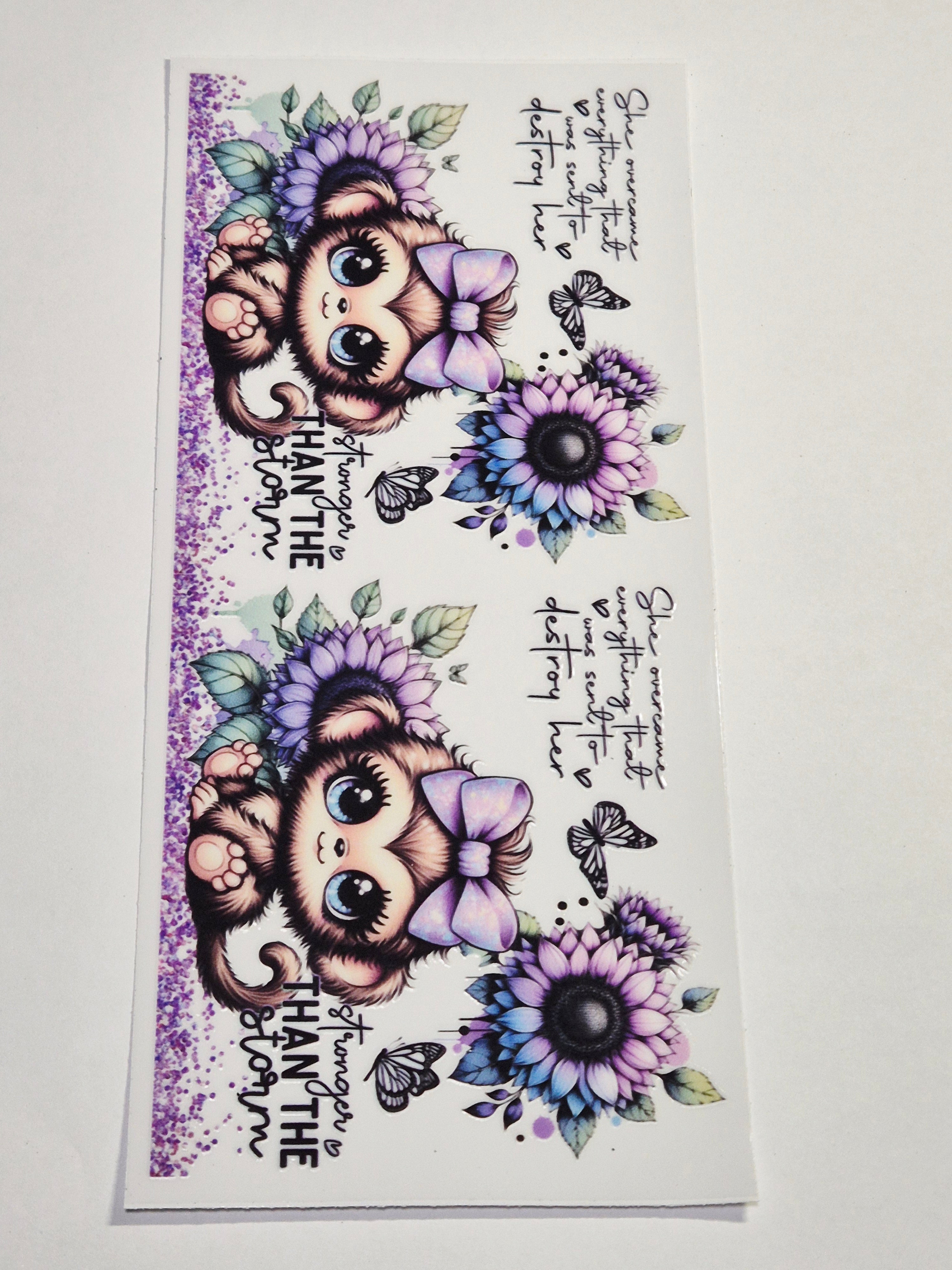 Sticker Affe 234