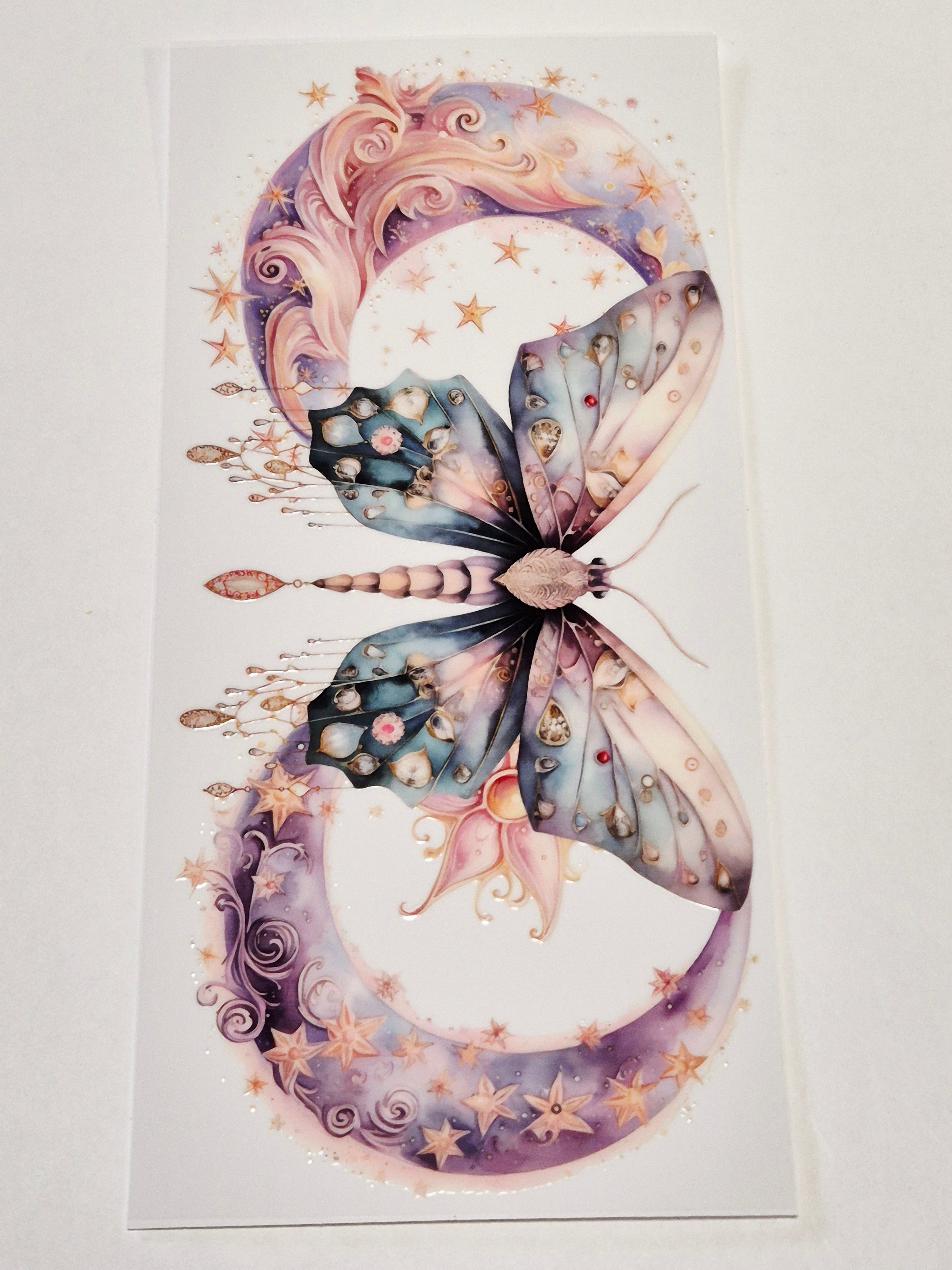 Sticker Motte Schmetterling 189