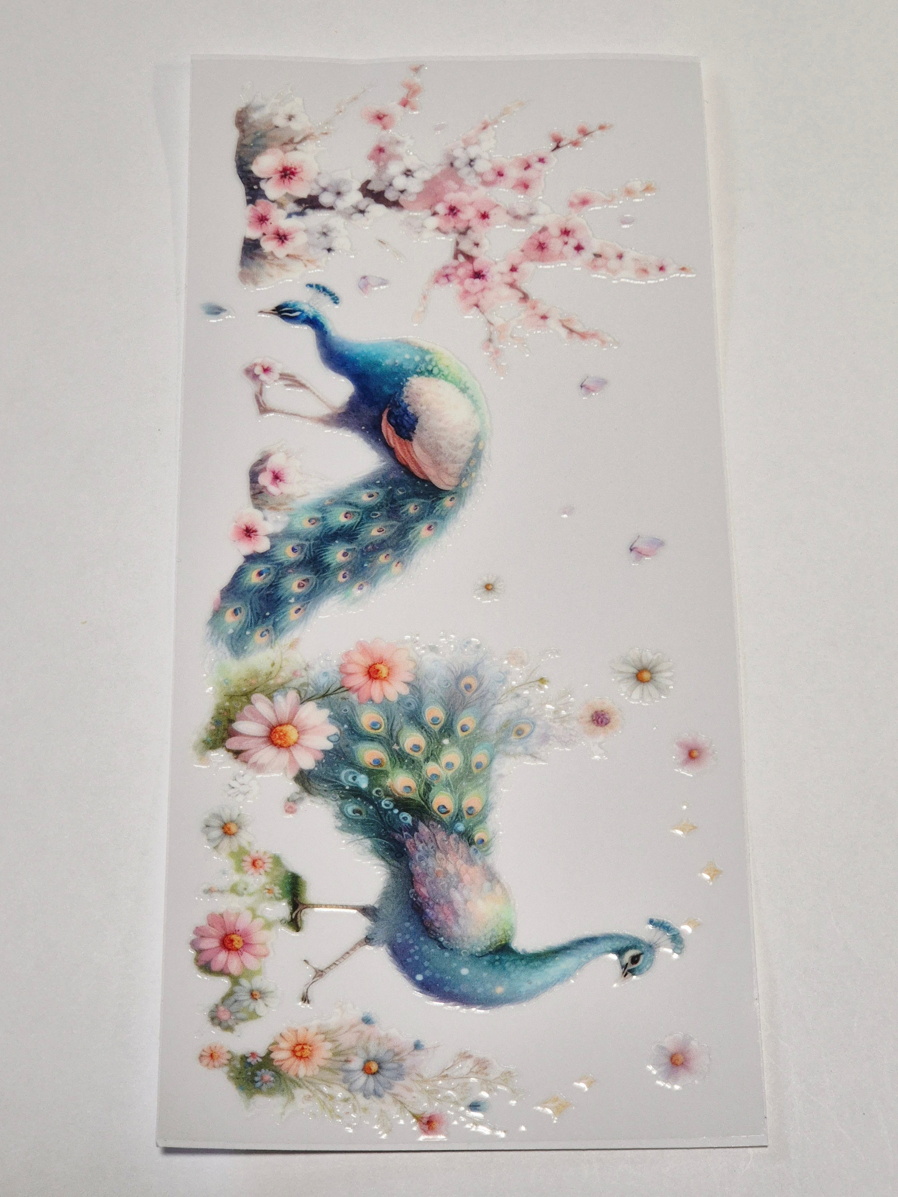 Sticker Pfau 221