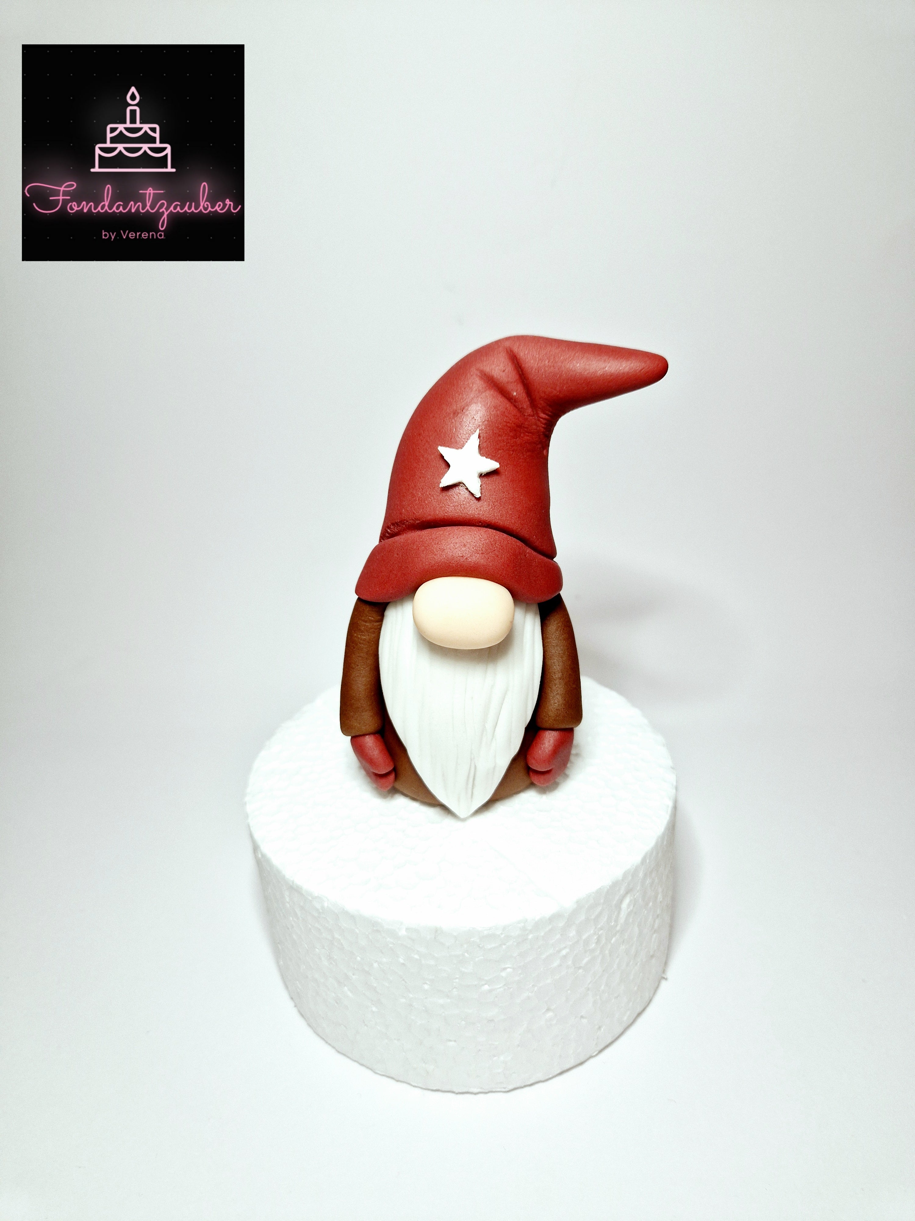 Fondantfigur Wichtel , Tortendeko