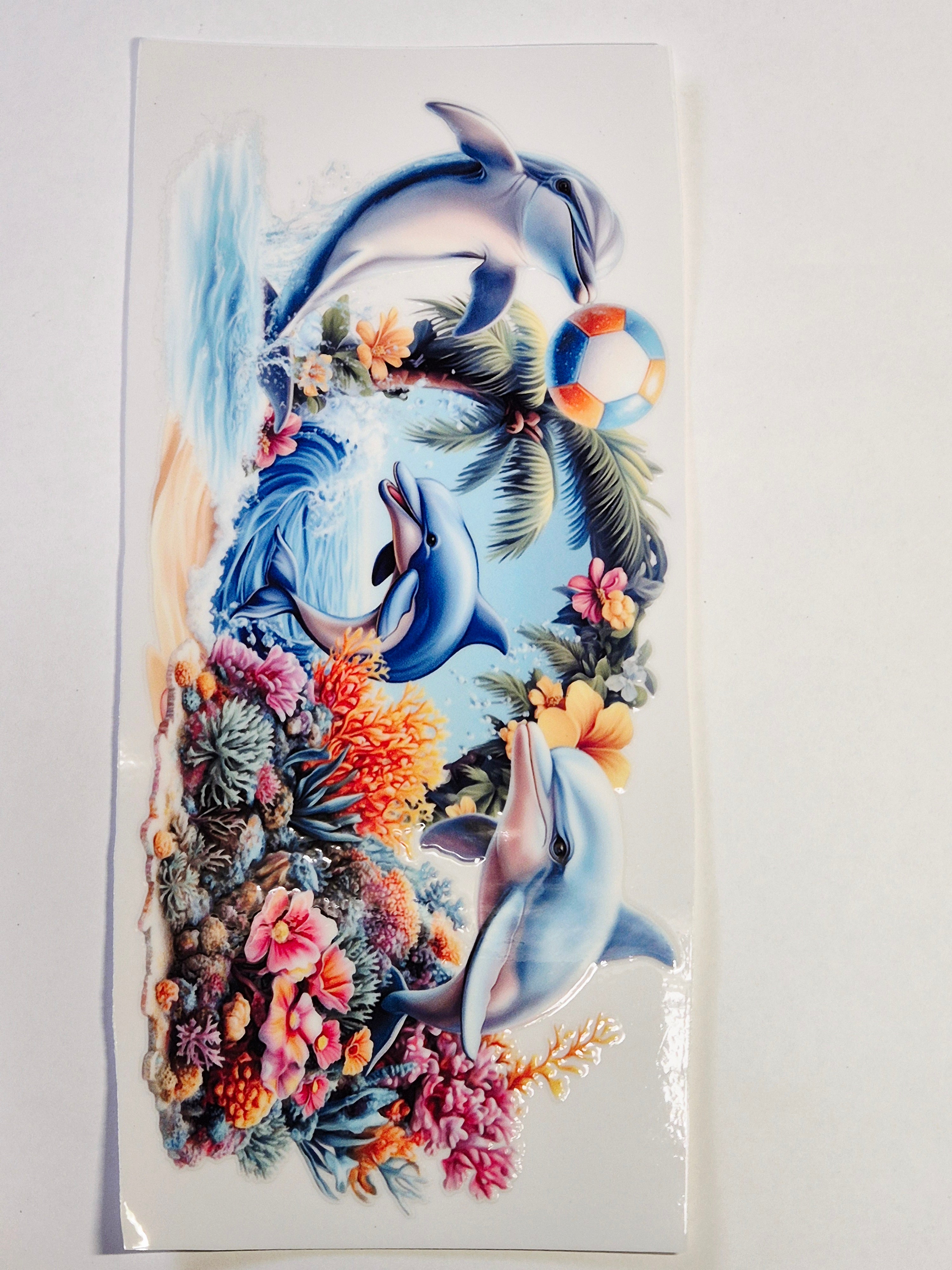 Sticker Meer Delphin / Delfin 20