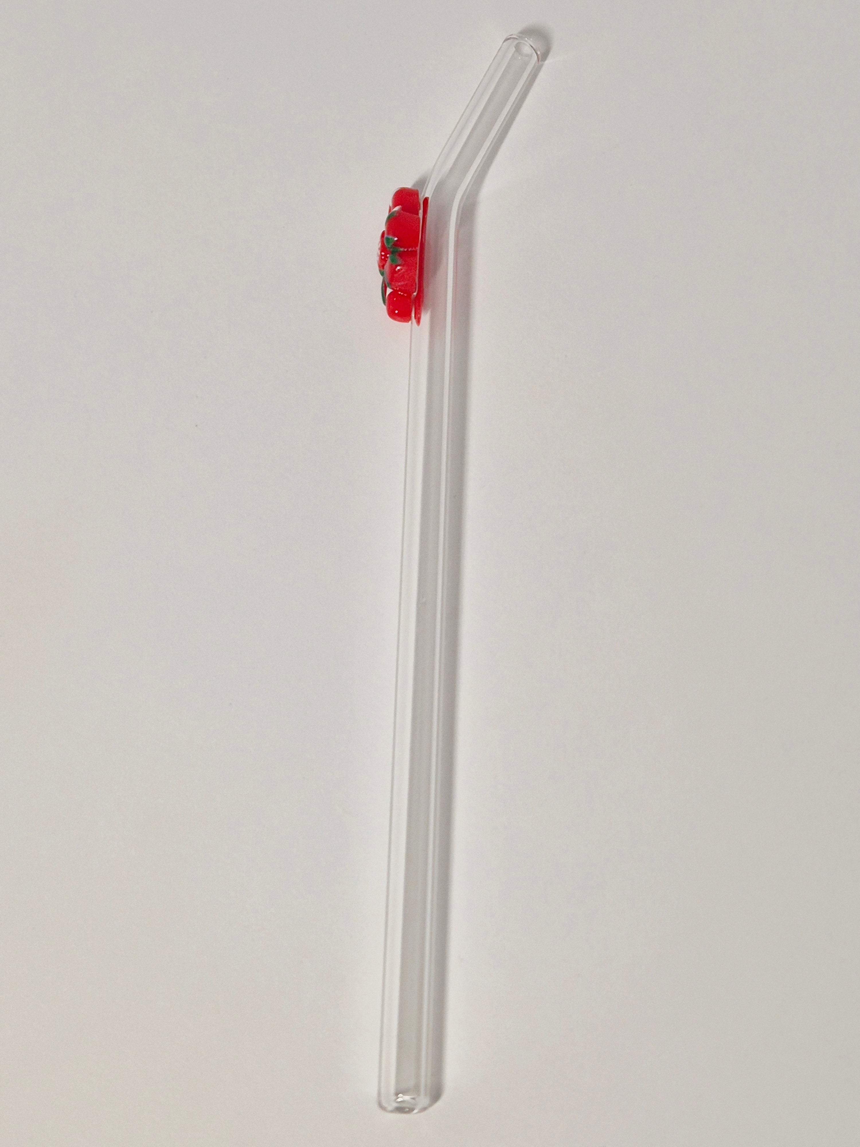 Glasstrohhalm Weihnachten