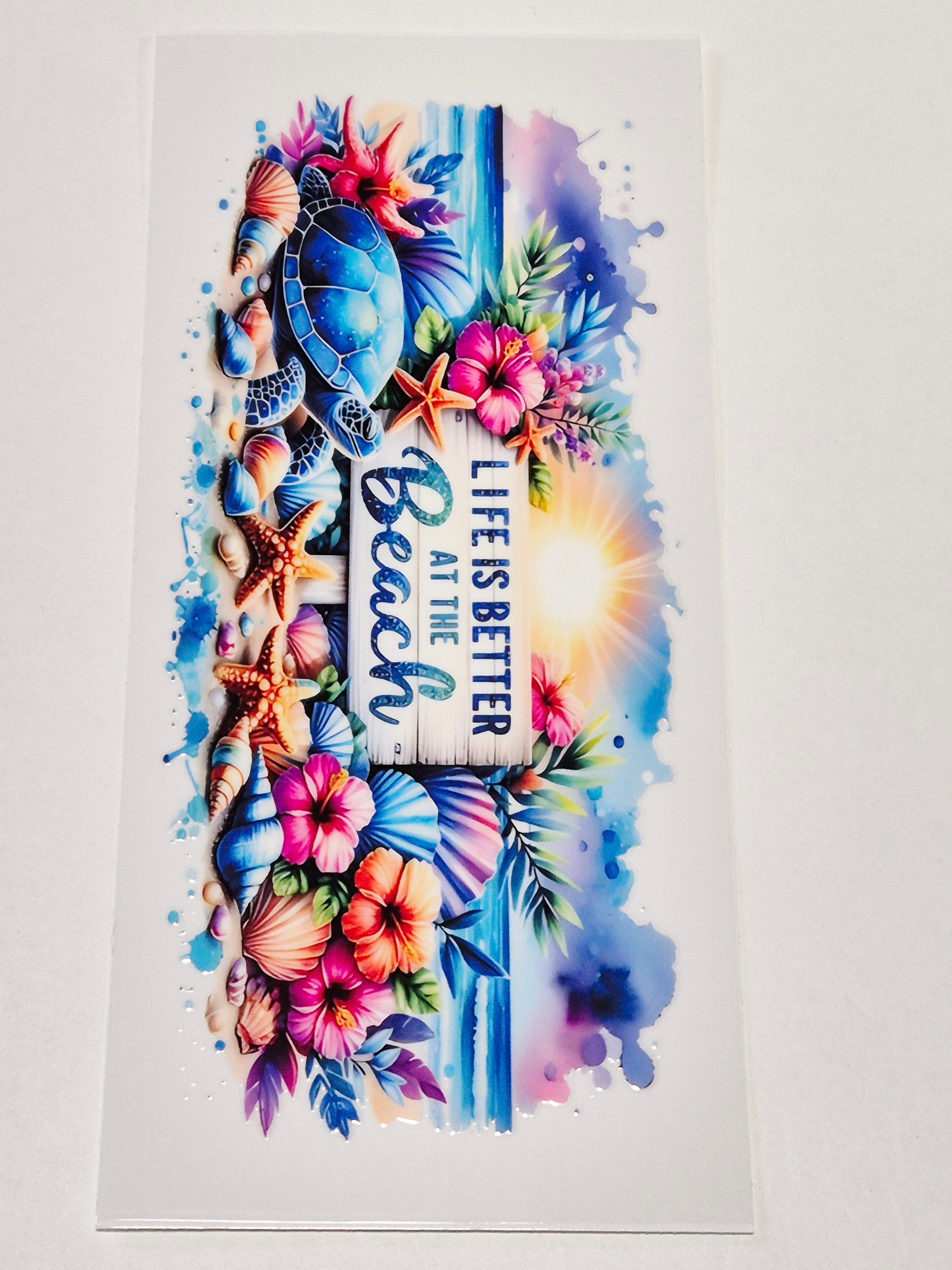 Sticker Meer Schildkröte Sommer 40