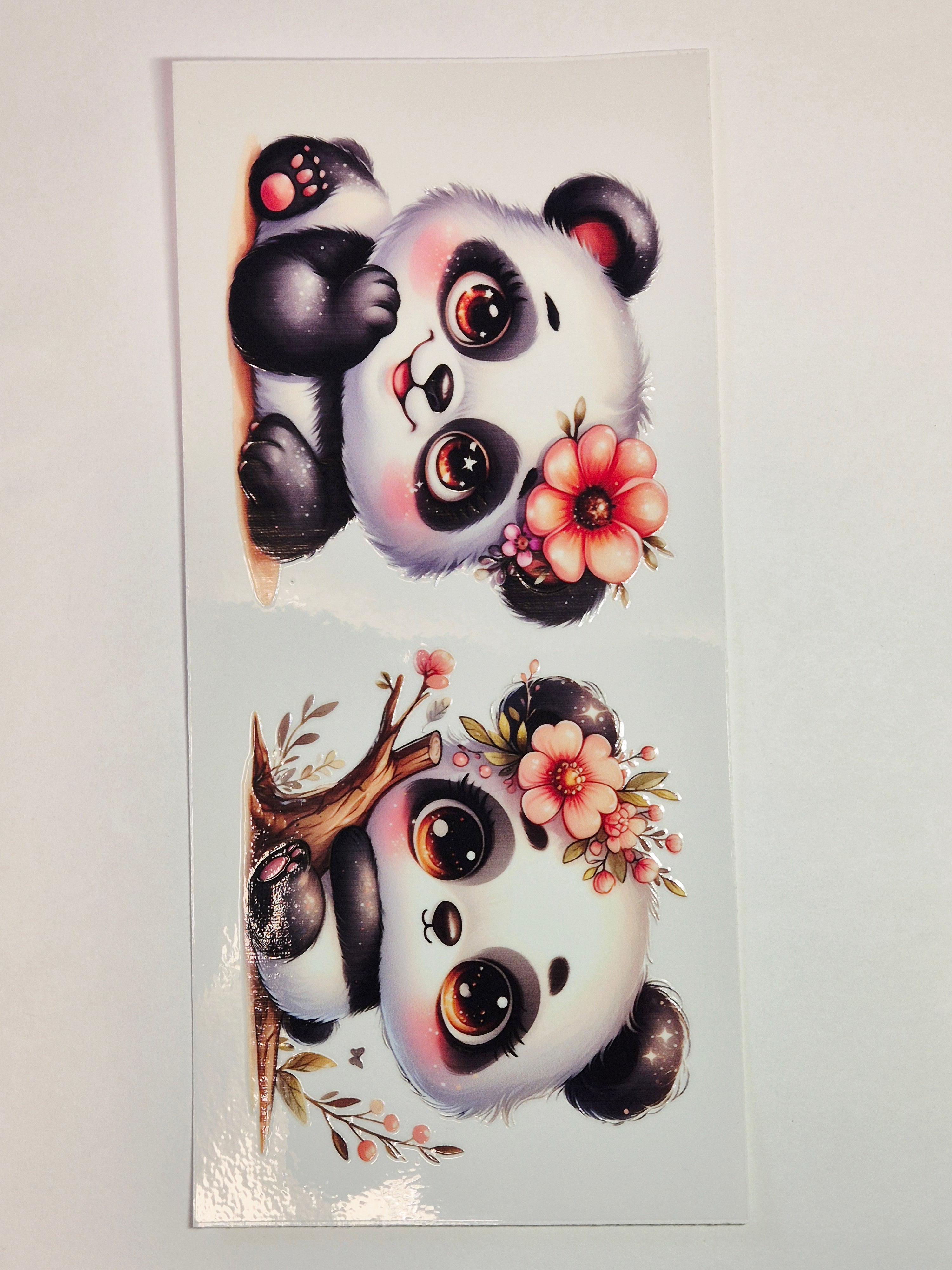 Sticker Tiere Panda 14