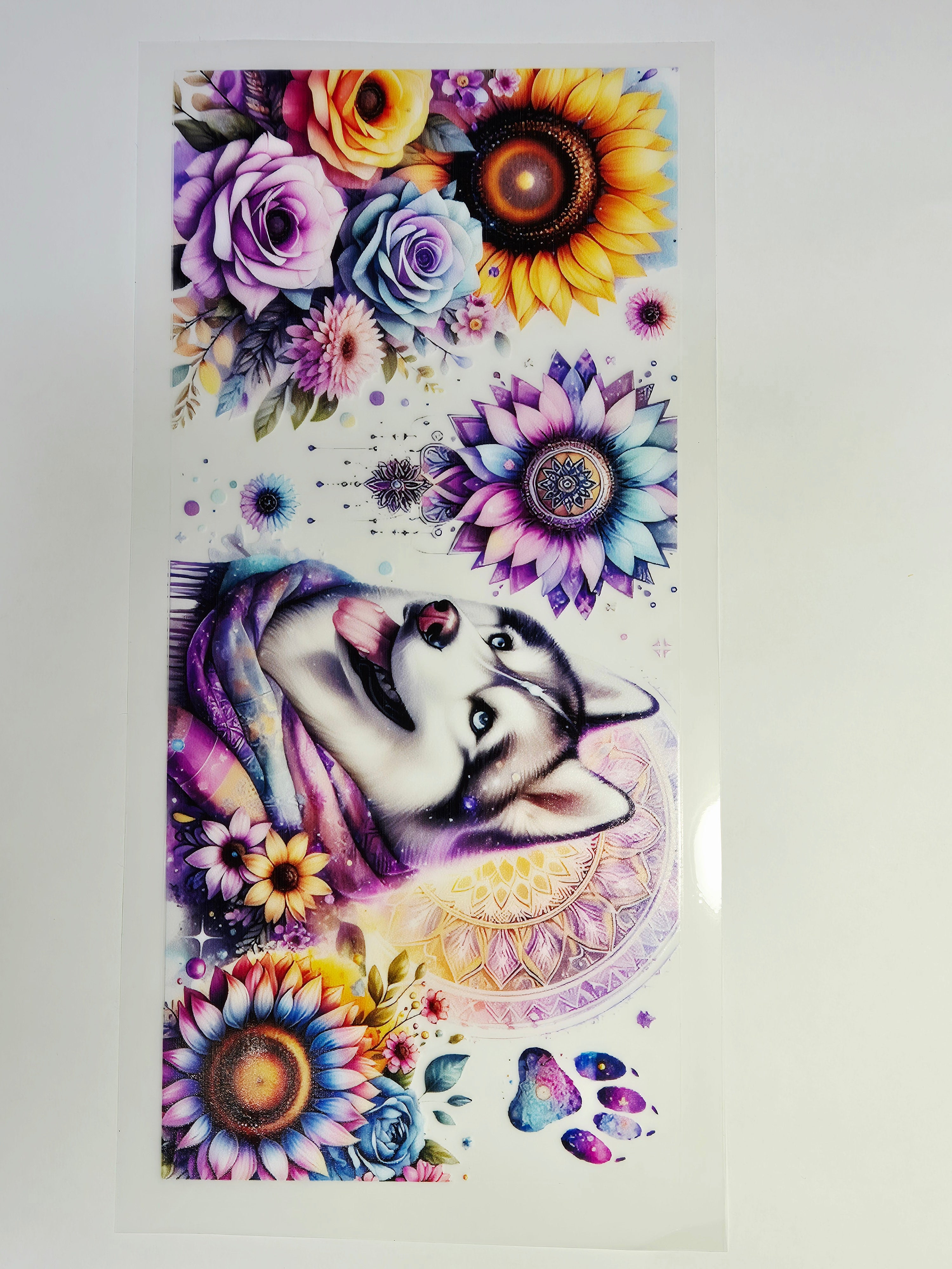 Sticker Hund Husky 28