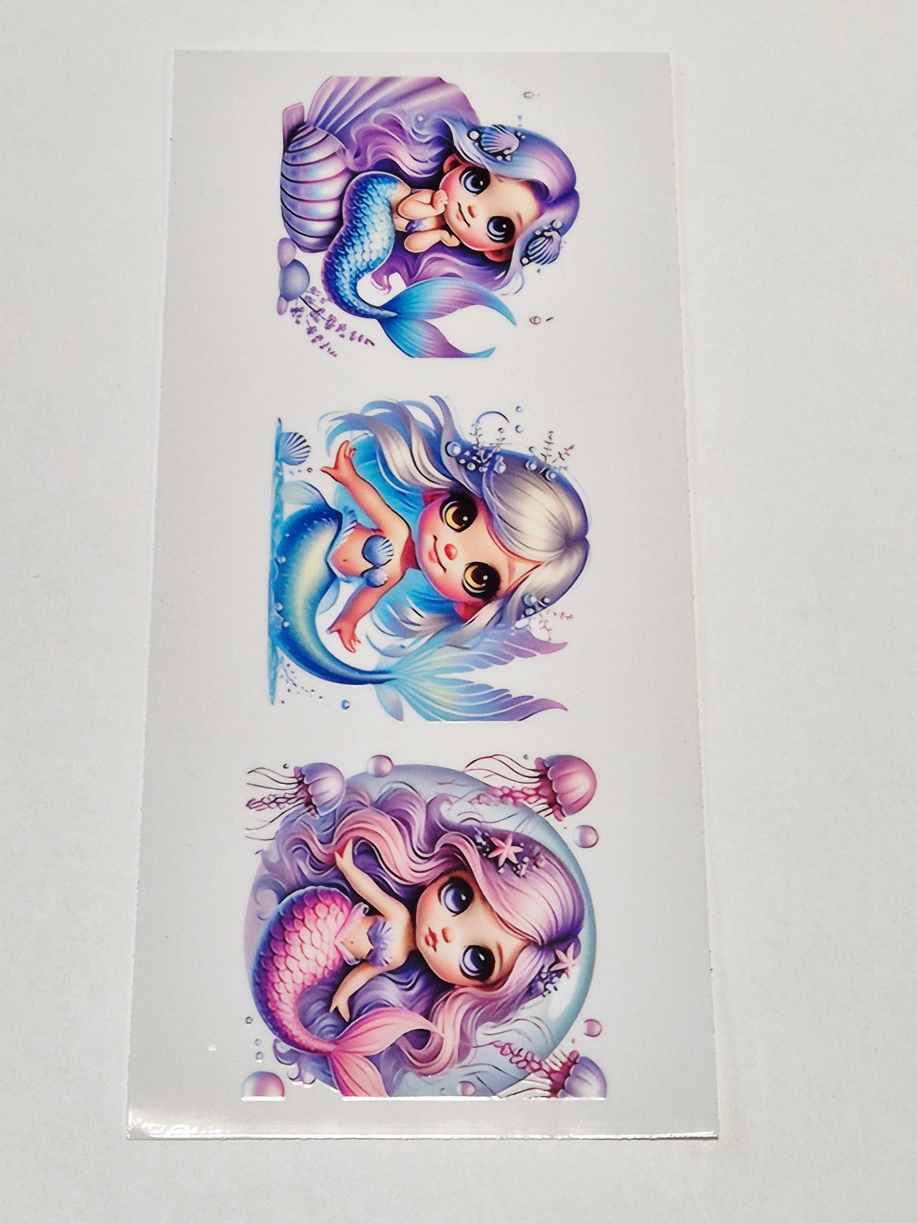 Sticker Meer Meerjungfrau 30