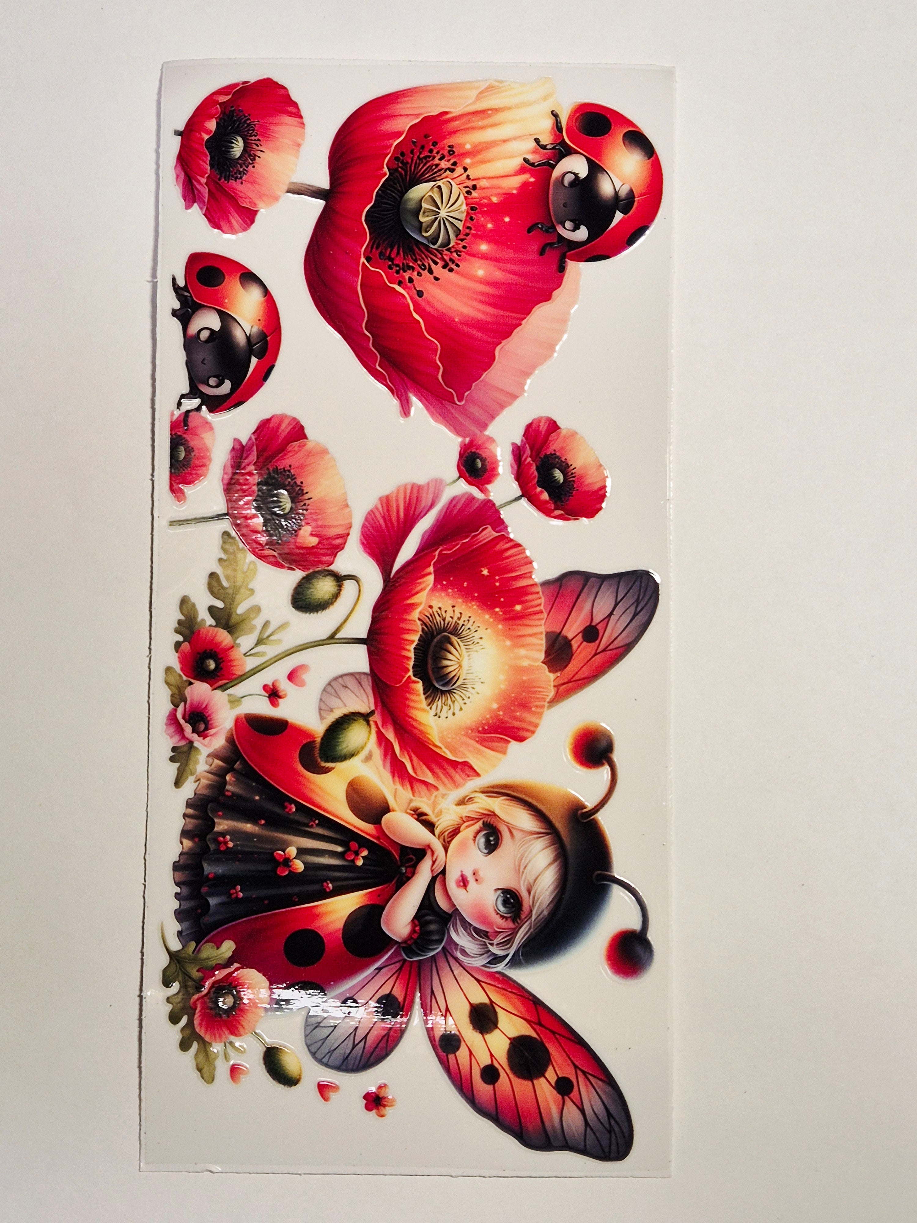 Sticker Fee/Marienkäfer 20