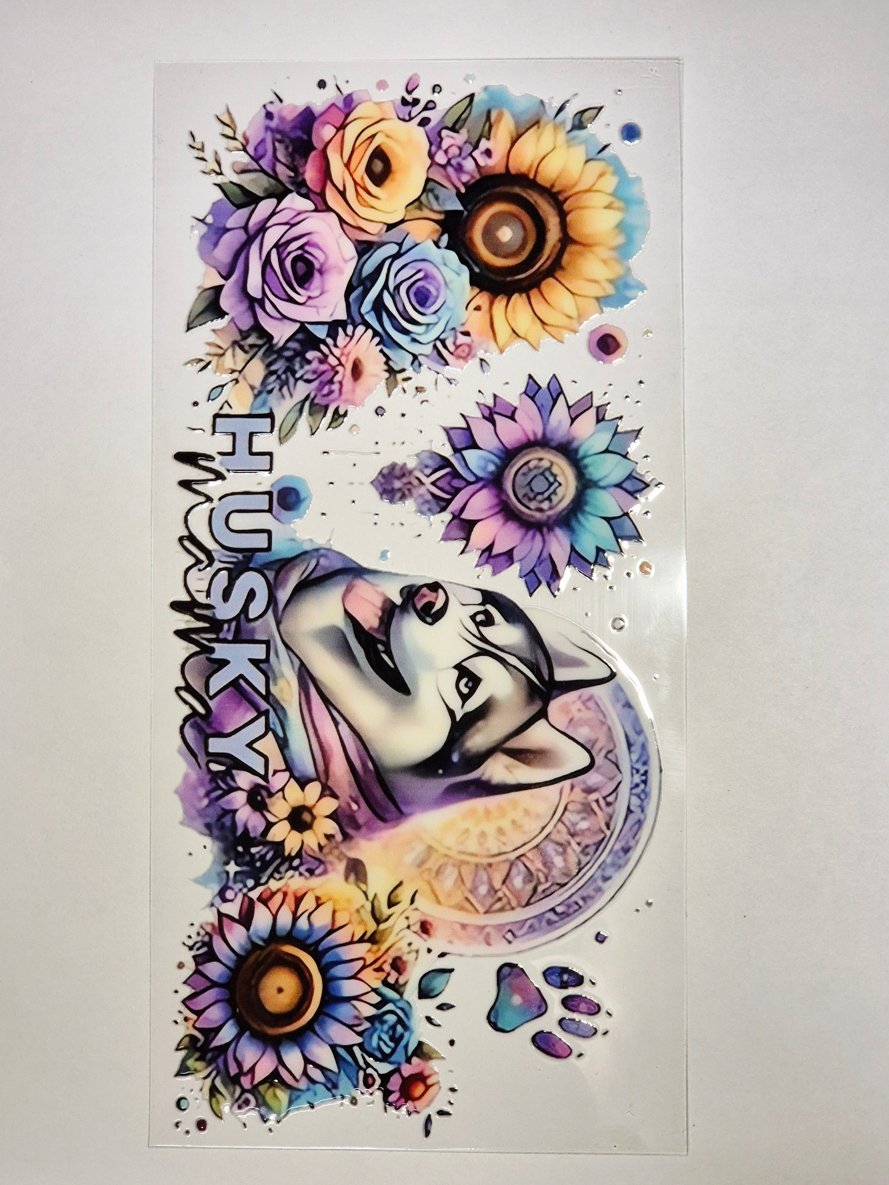 Sticker Hund Husky 10