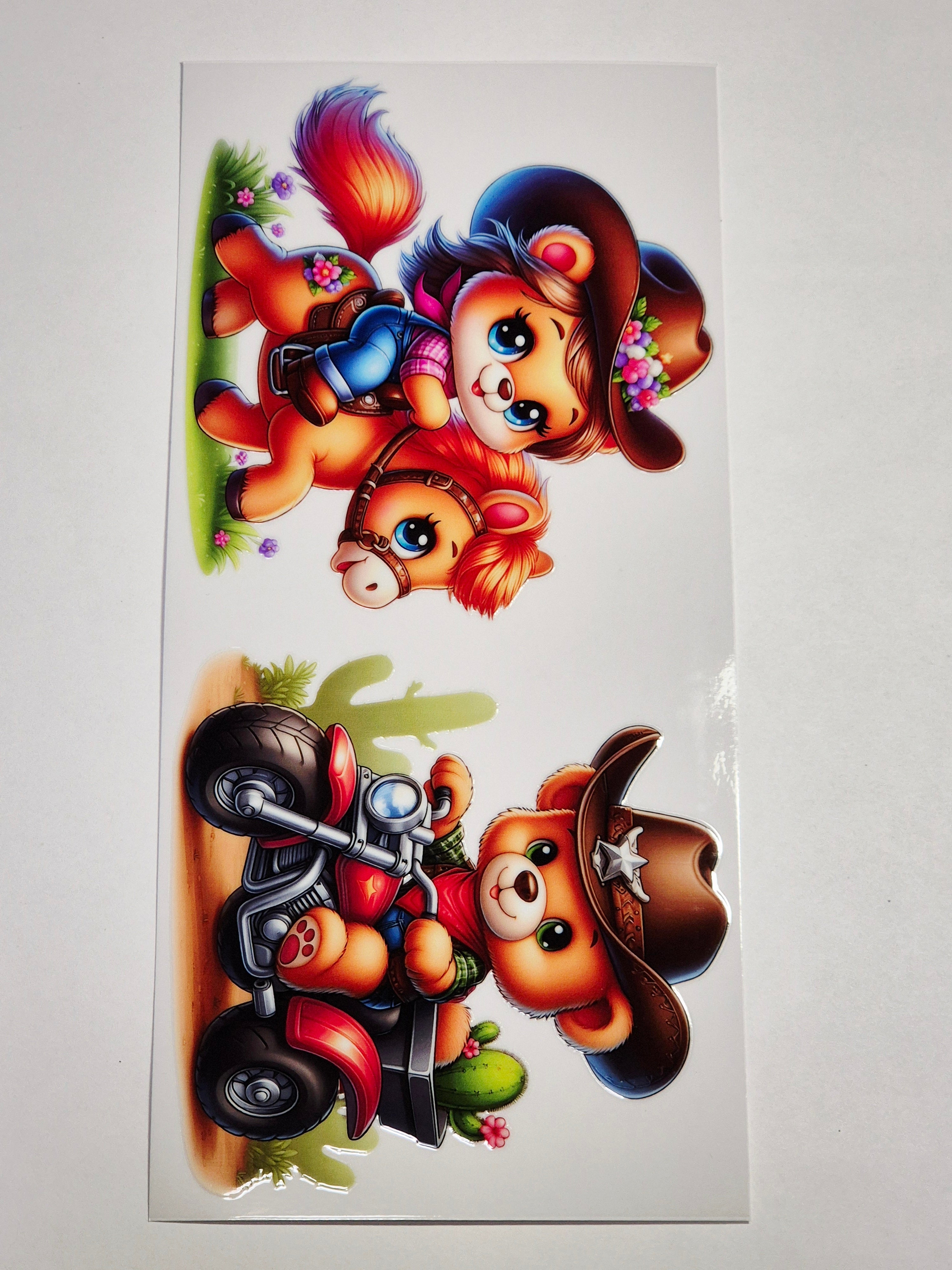 Sticker Teddybär 77