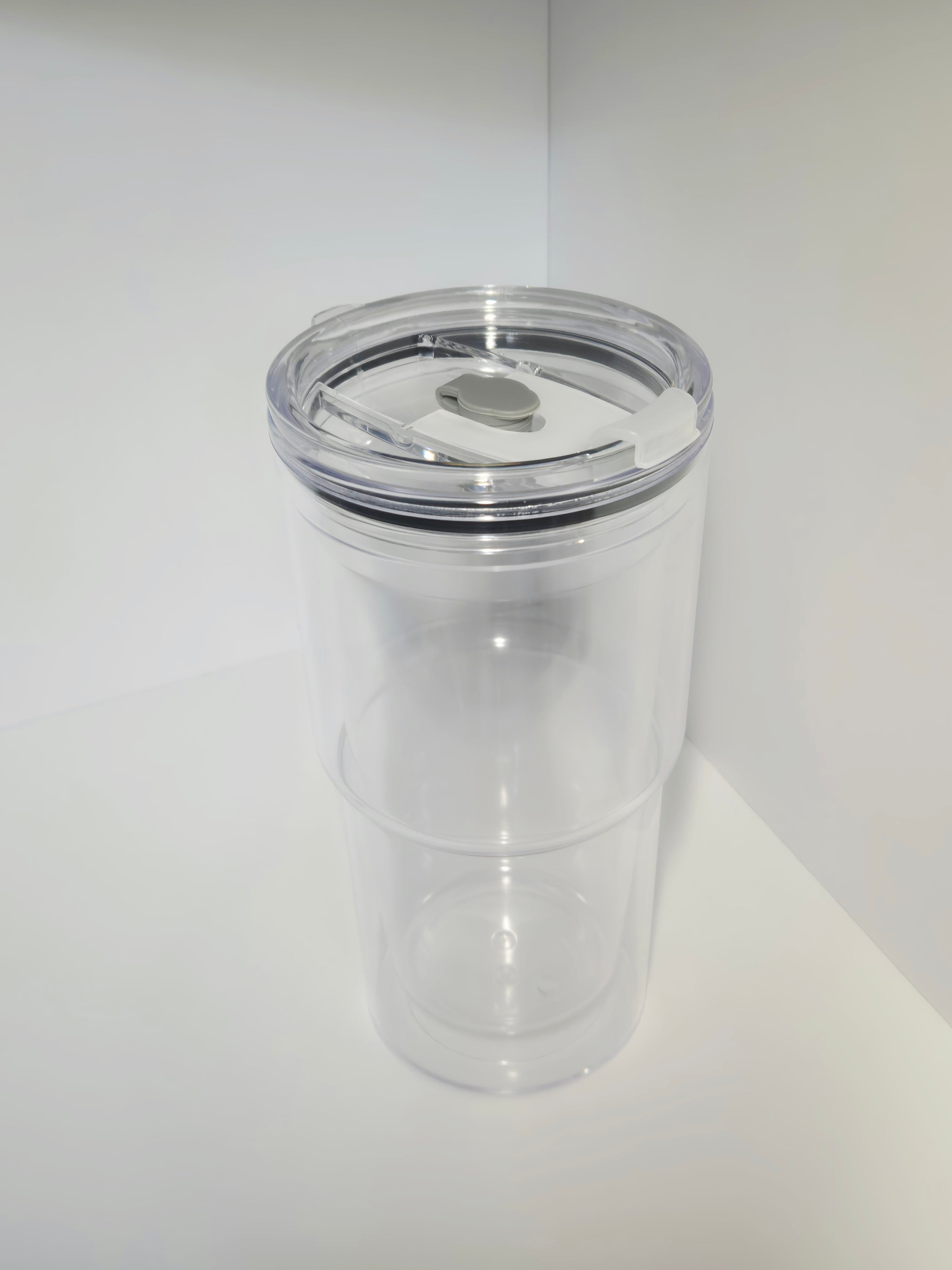 Glitzer Trinkbecher selbst erstellen 530ml