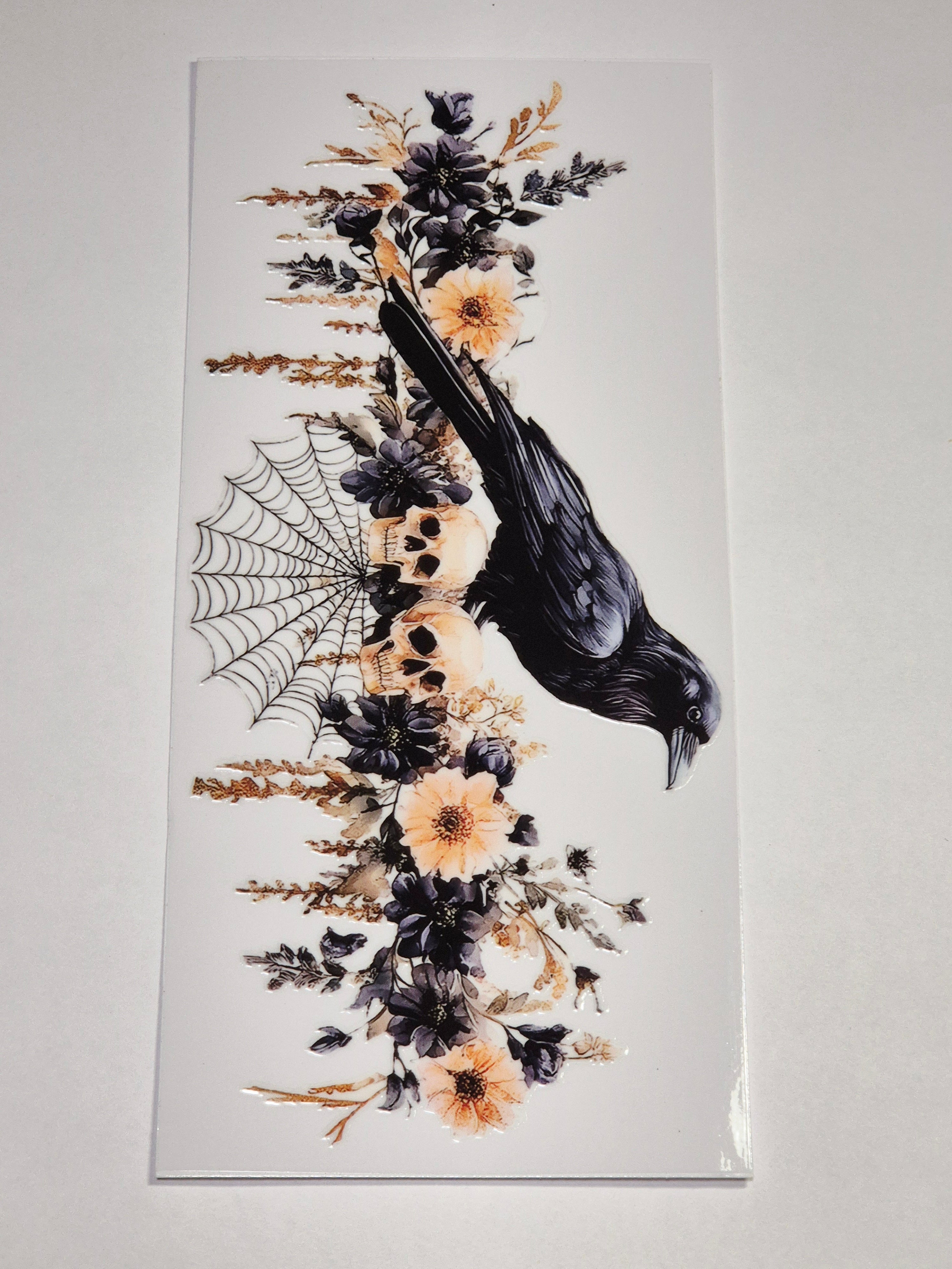 Sticker Rabe Totenkopf 171