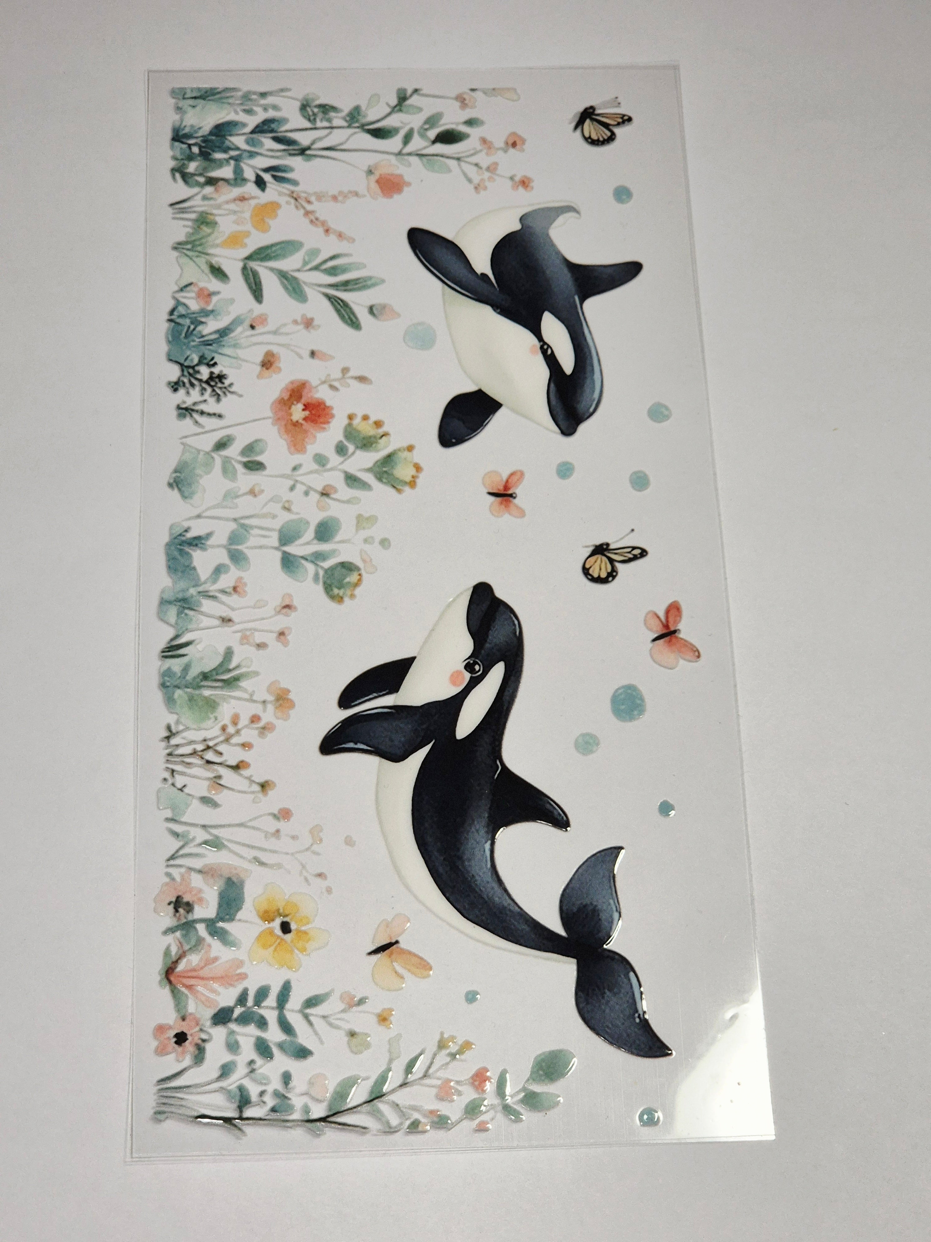 Sticker Meer Orka 25