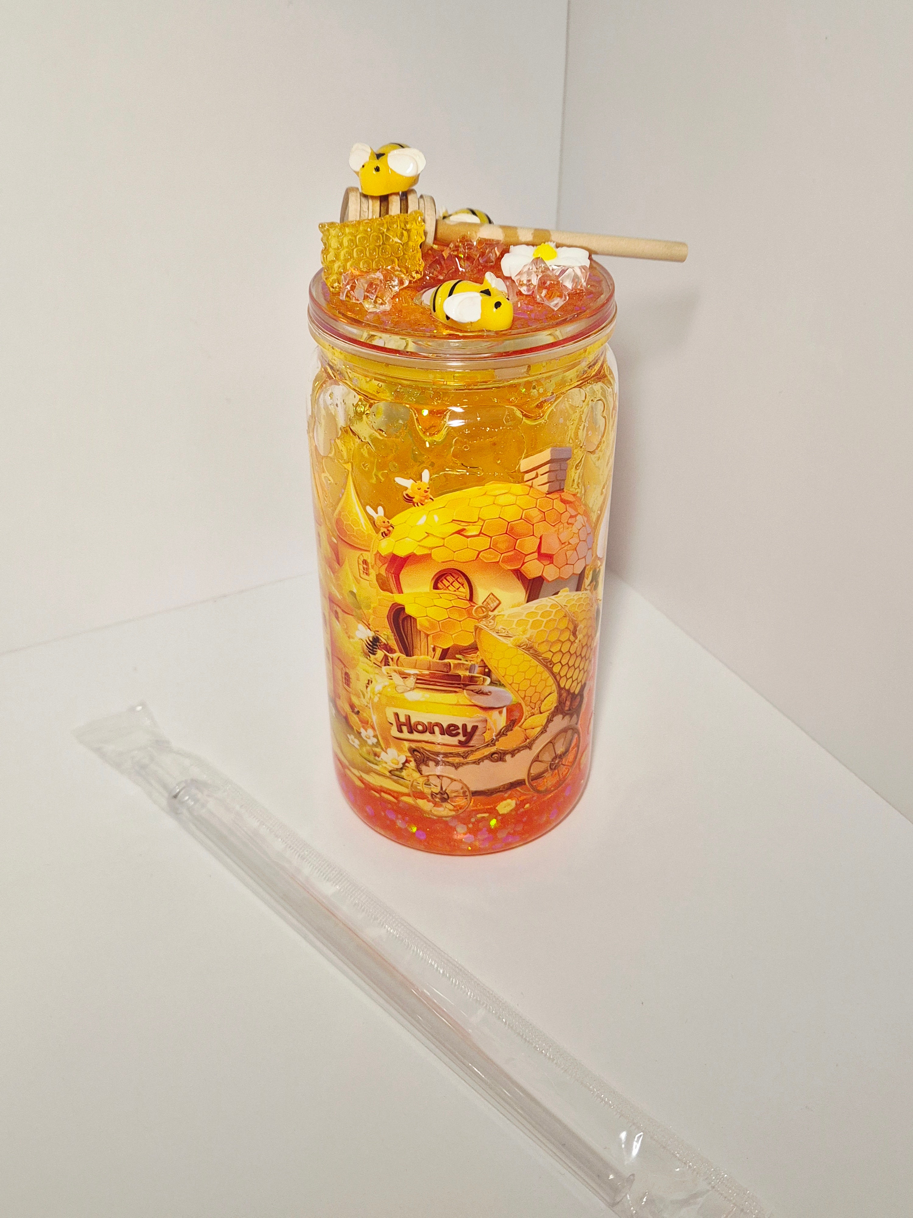 Honigeffekt Trinkbecher Biene