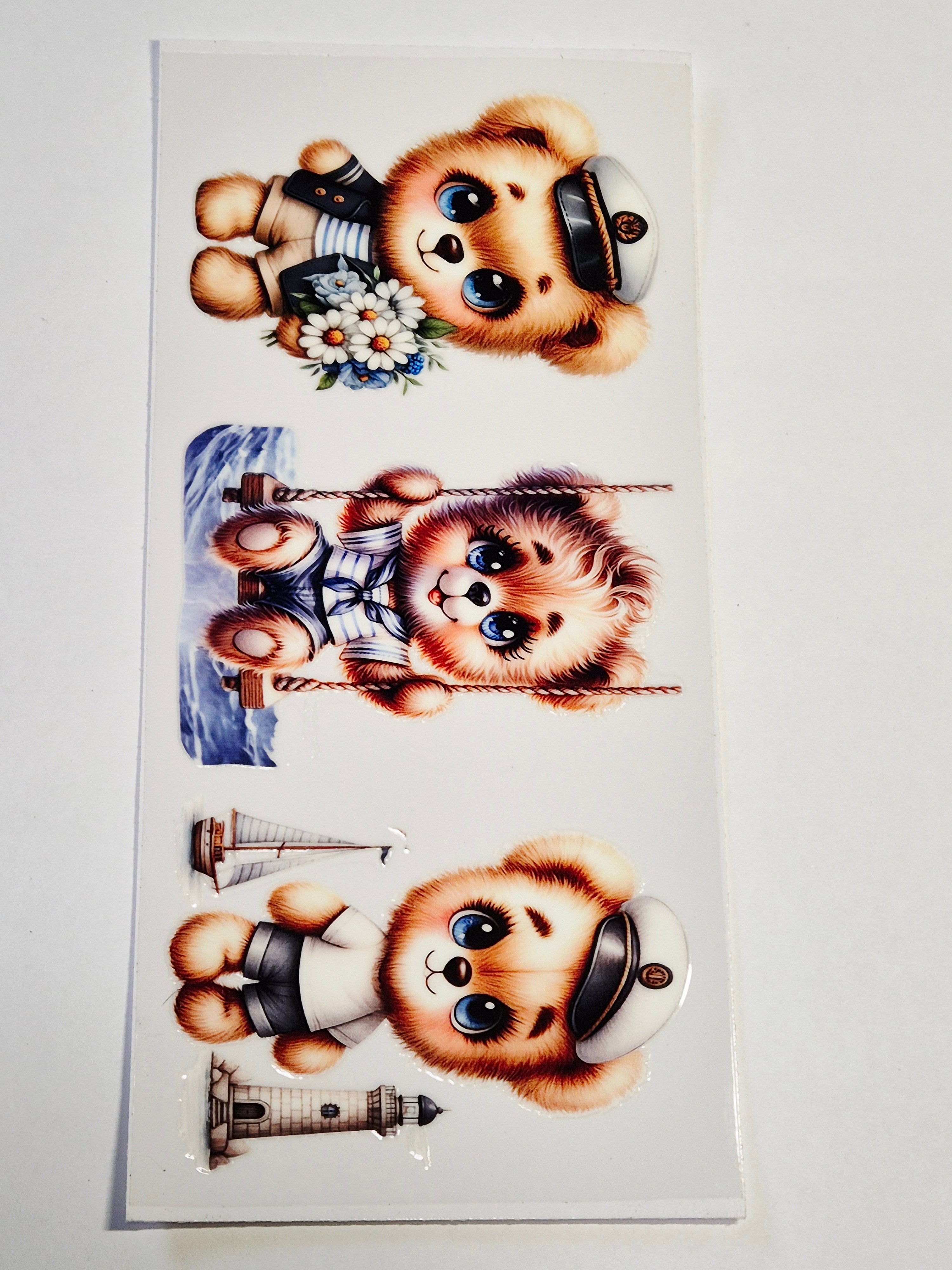 Sticker Teddybär Matrose 112