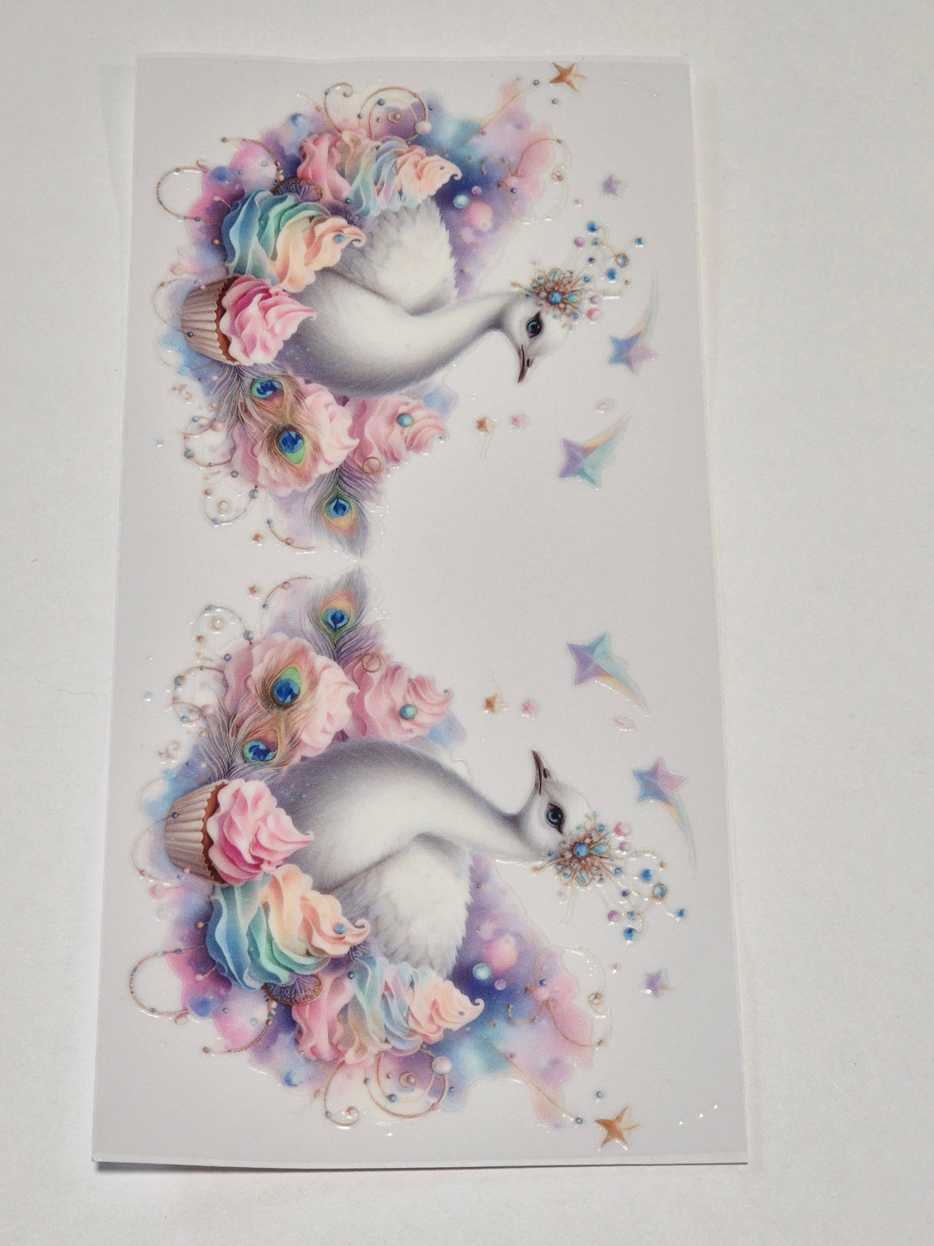 Sticker Pfau 222
