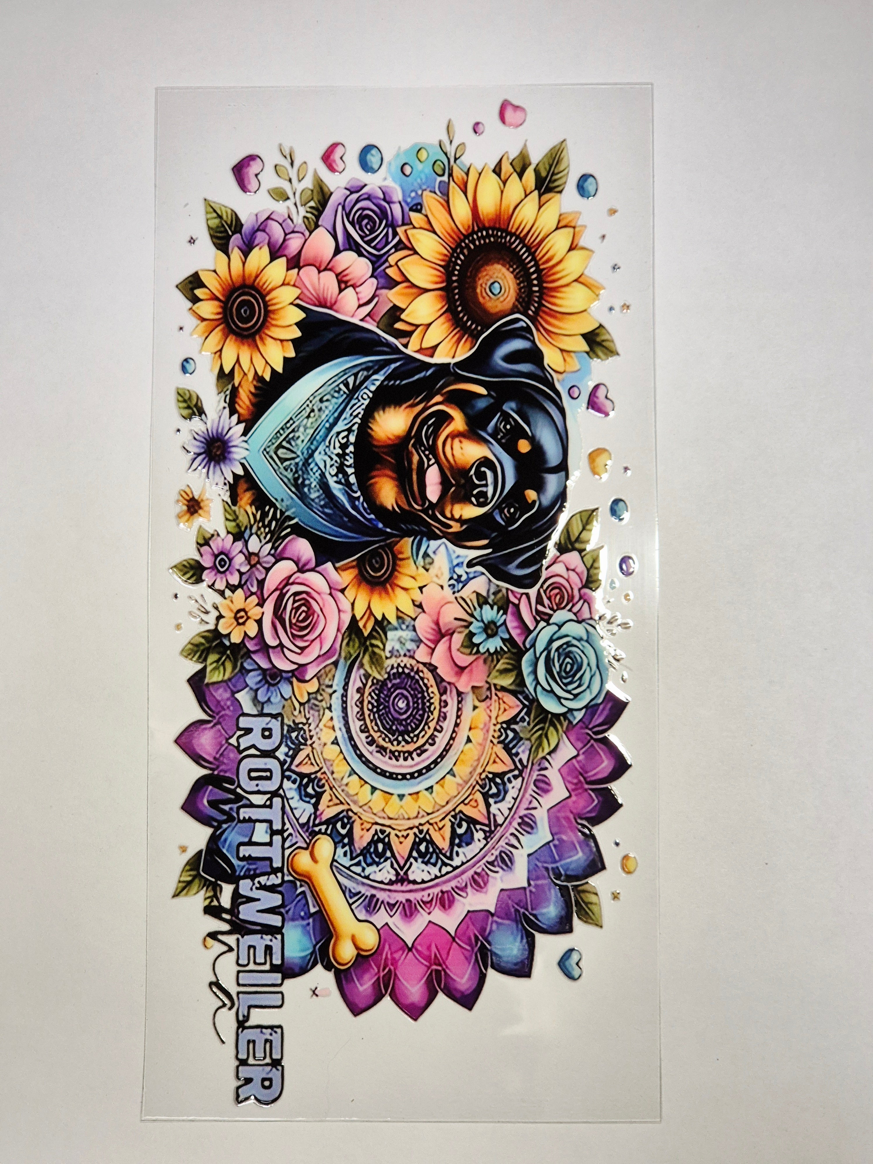 Sticker Hund Rottweiler 9