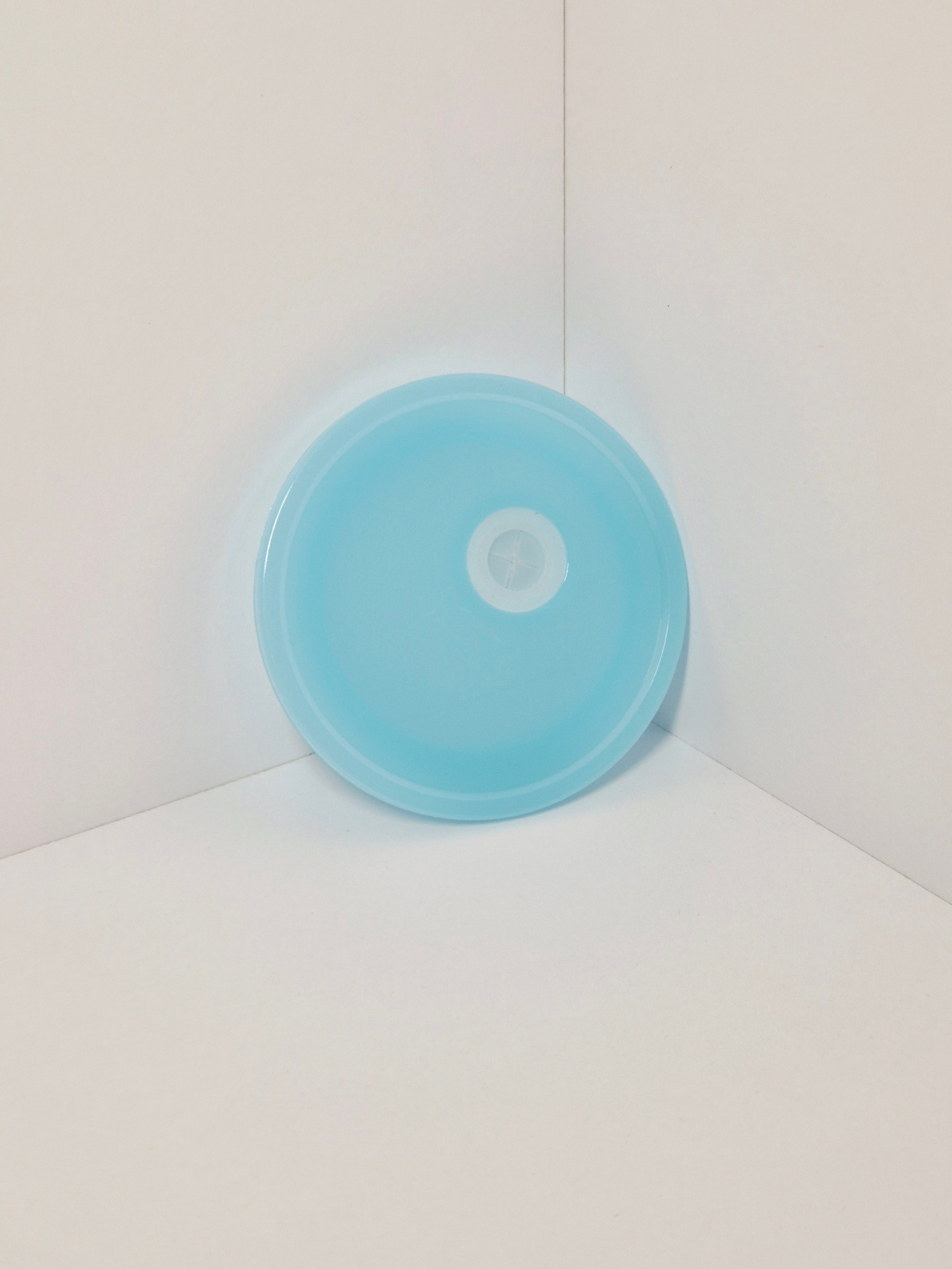 Deckel Hellblau für 16oz Trinkbecher/Trinkgläser