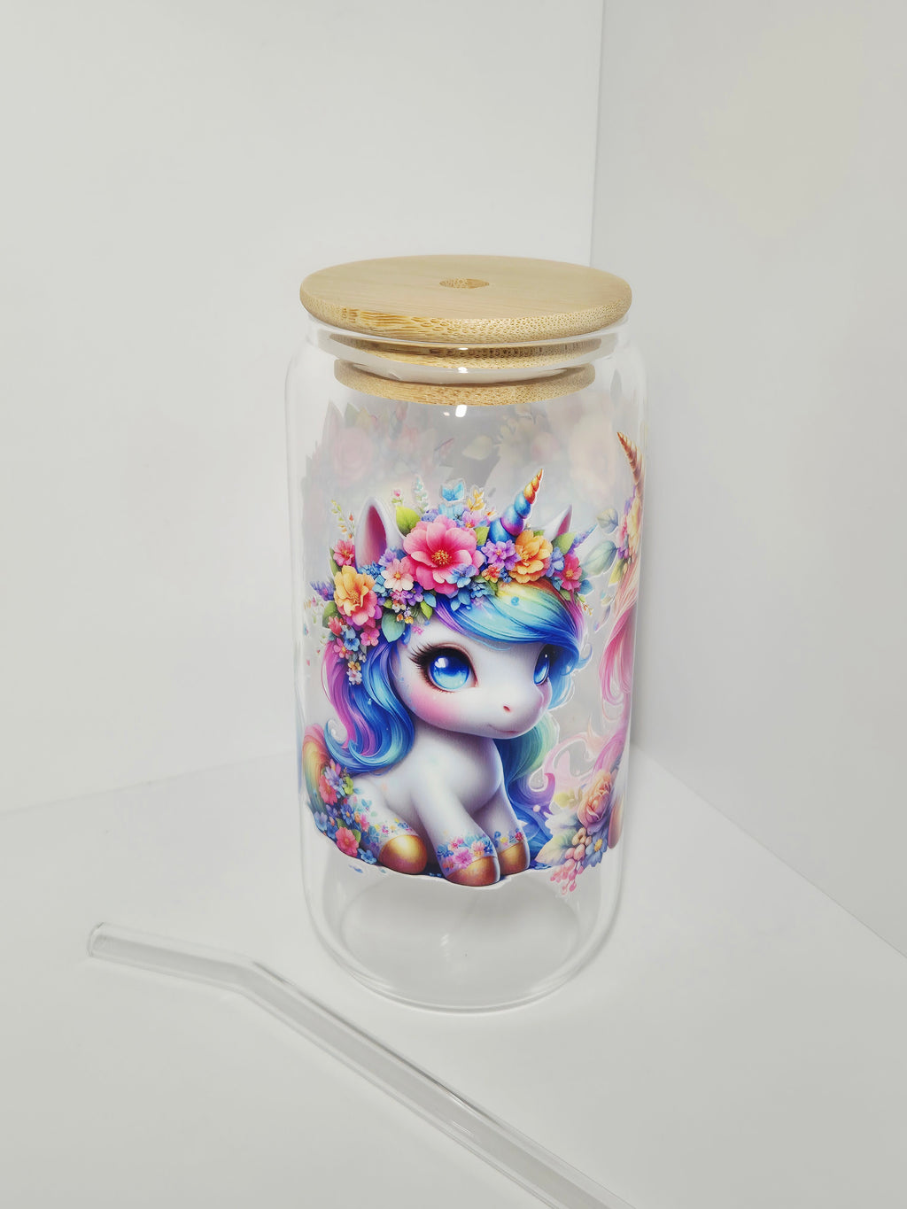 Einhorn Trinkglas