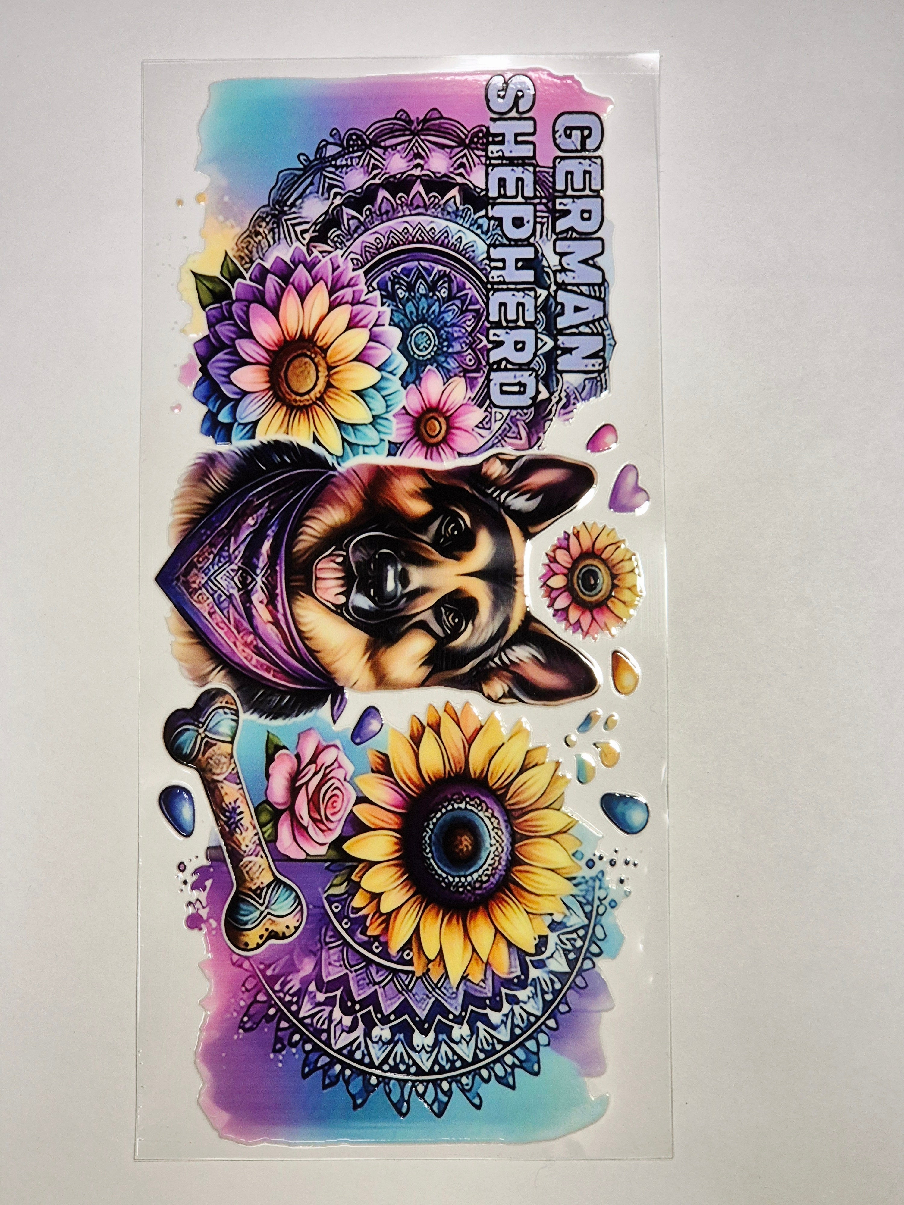 Sticker Hund Schäferhund 11