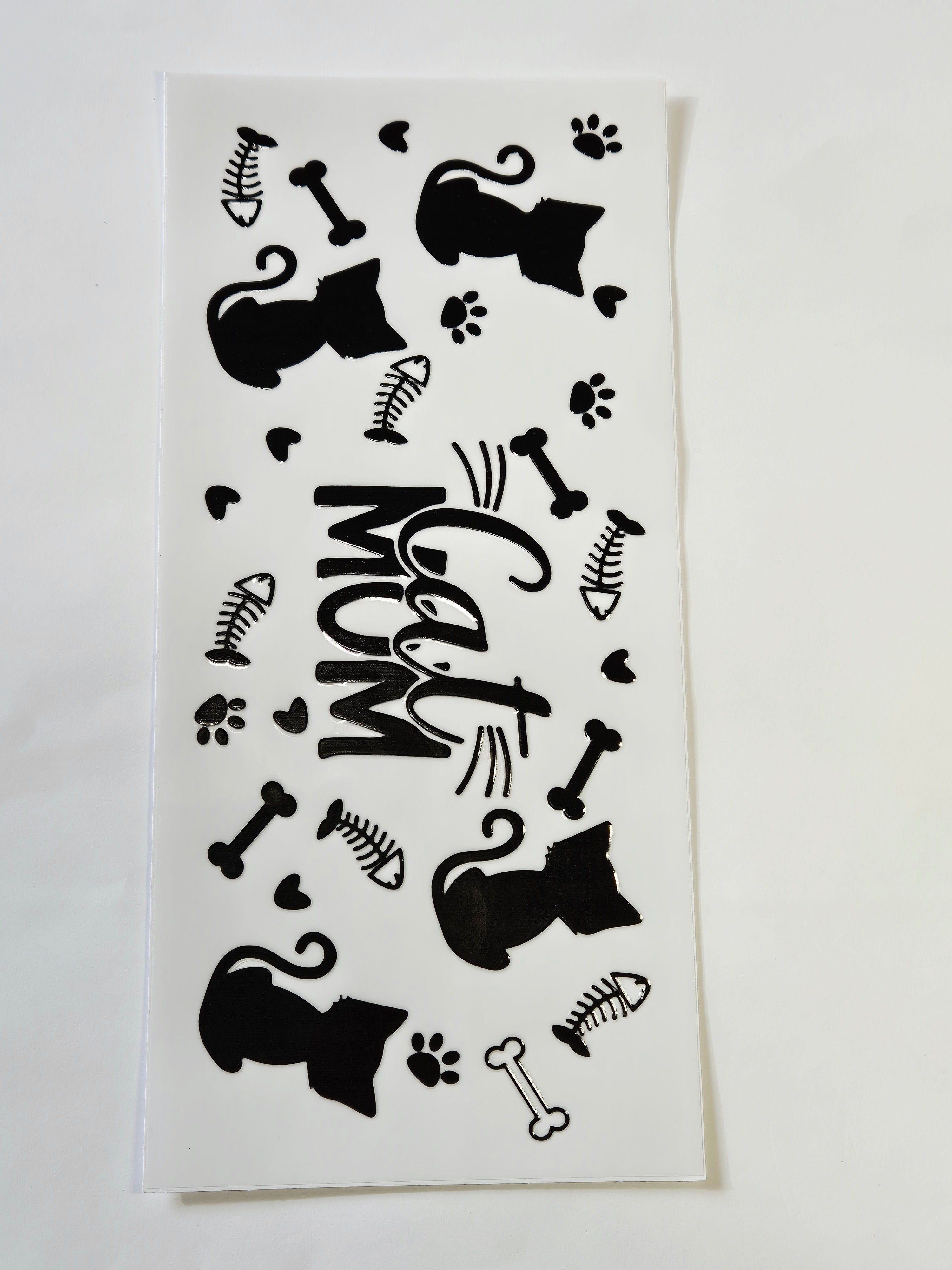 Sticker Katzen Mama / Cat Mom 150