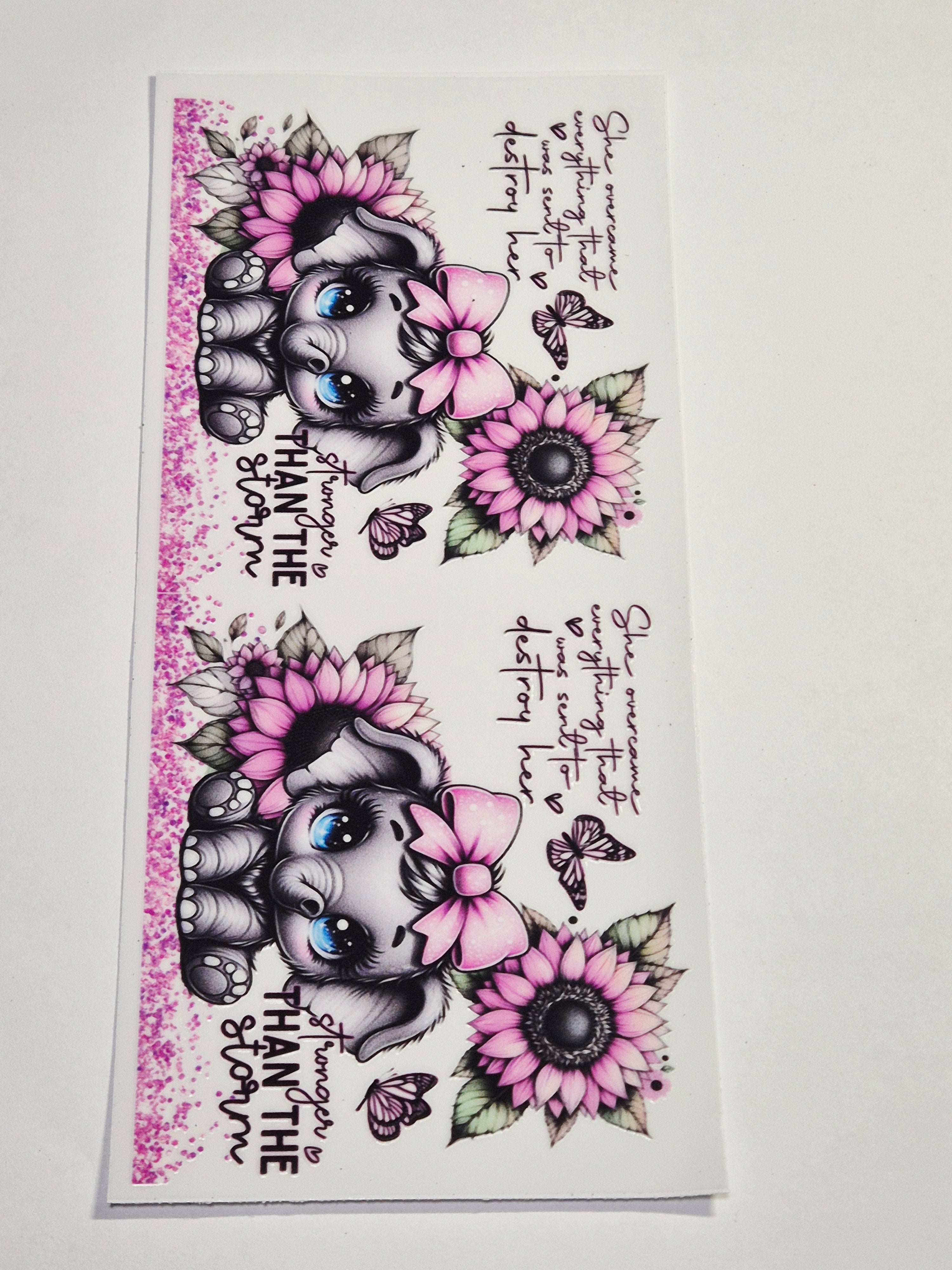 Sticker Elefant 235