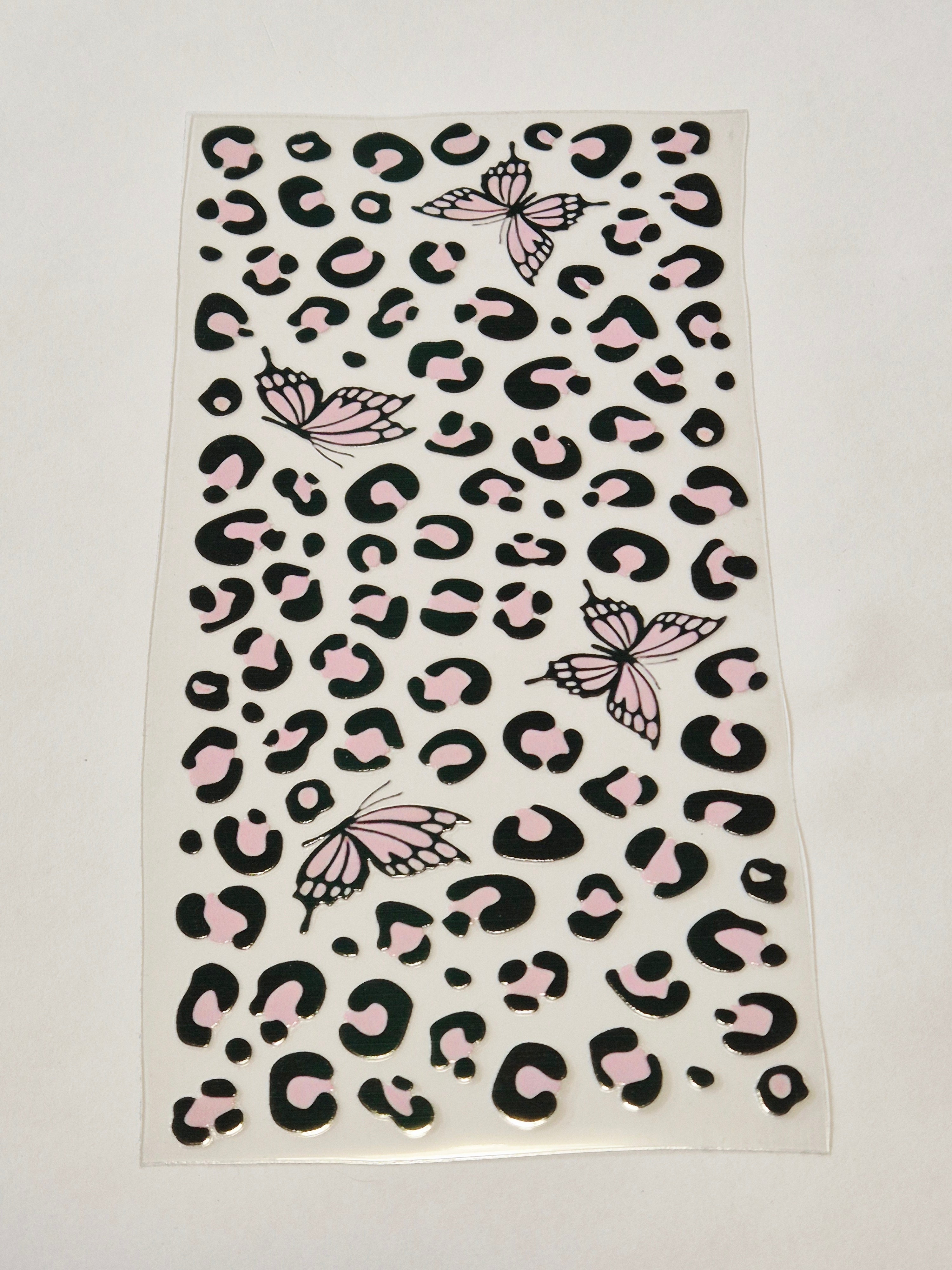 Sticker Leomuster     Schmetterling 18