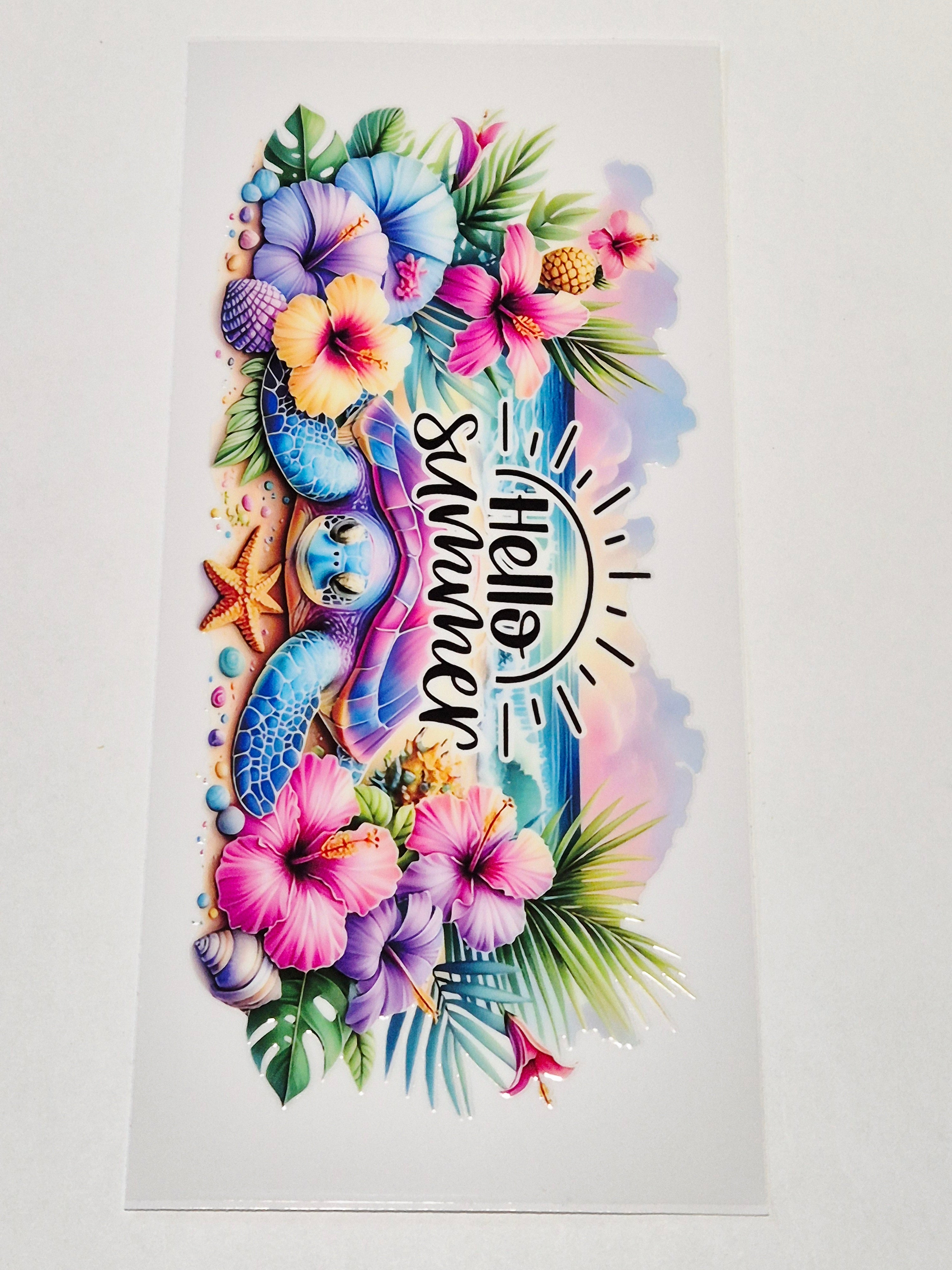 Sticker Meer Schildkröte Sommer 38