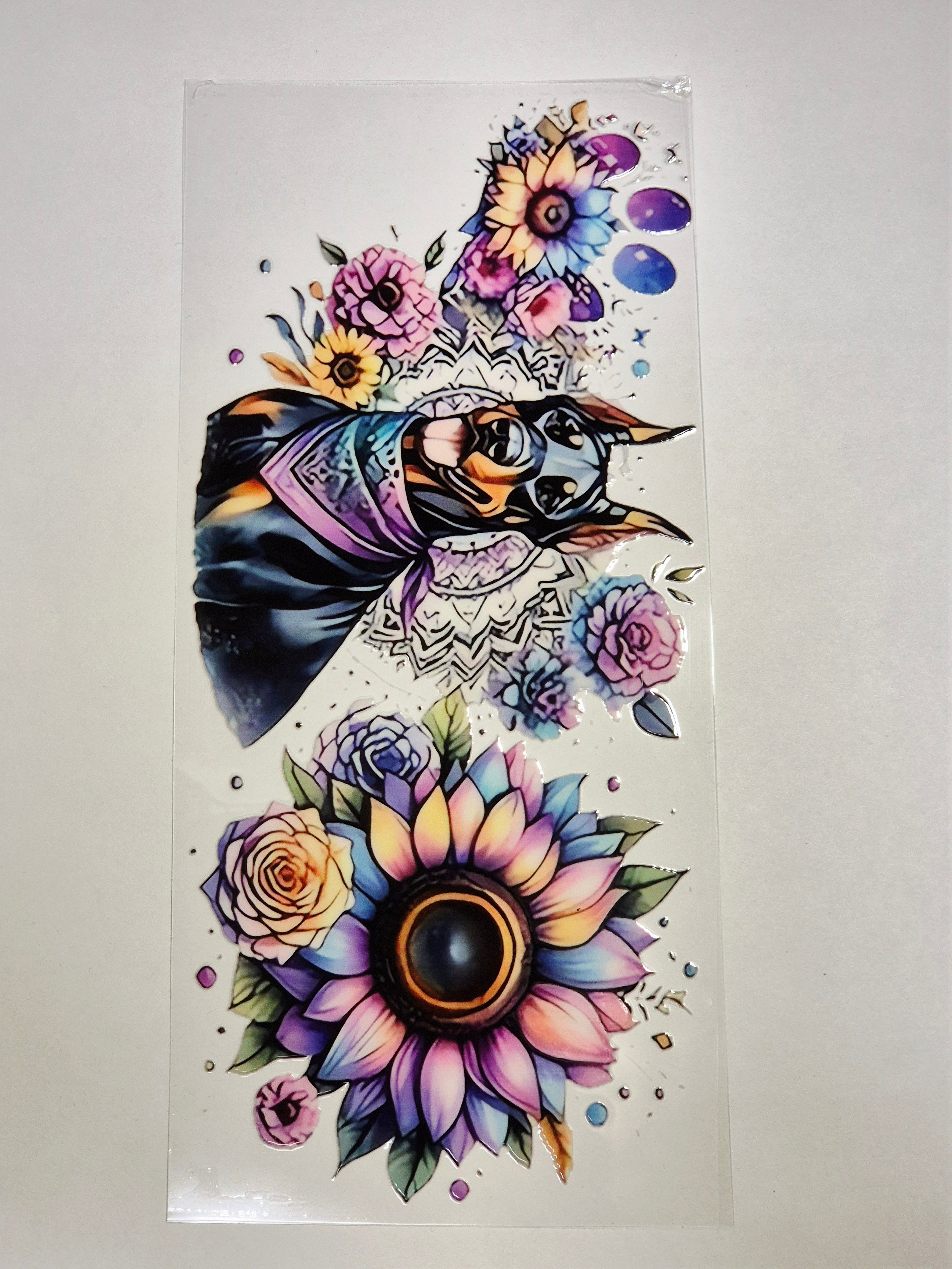 Sticker Hund Dobermann 13