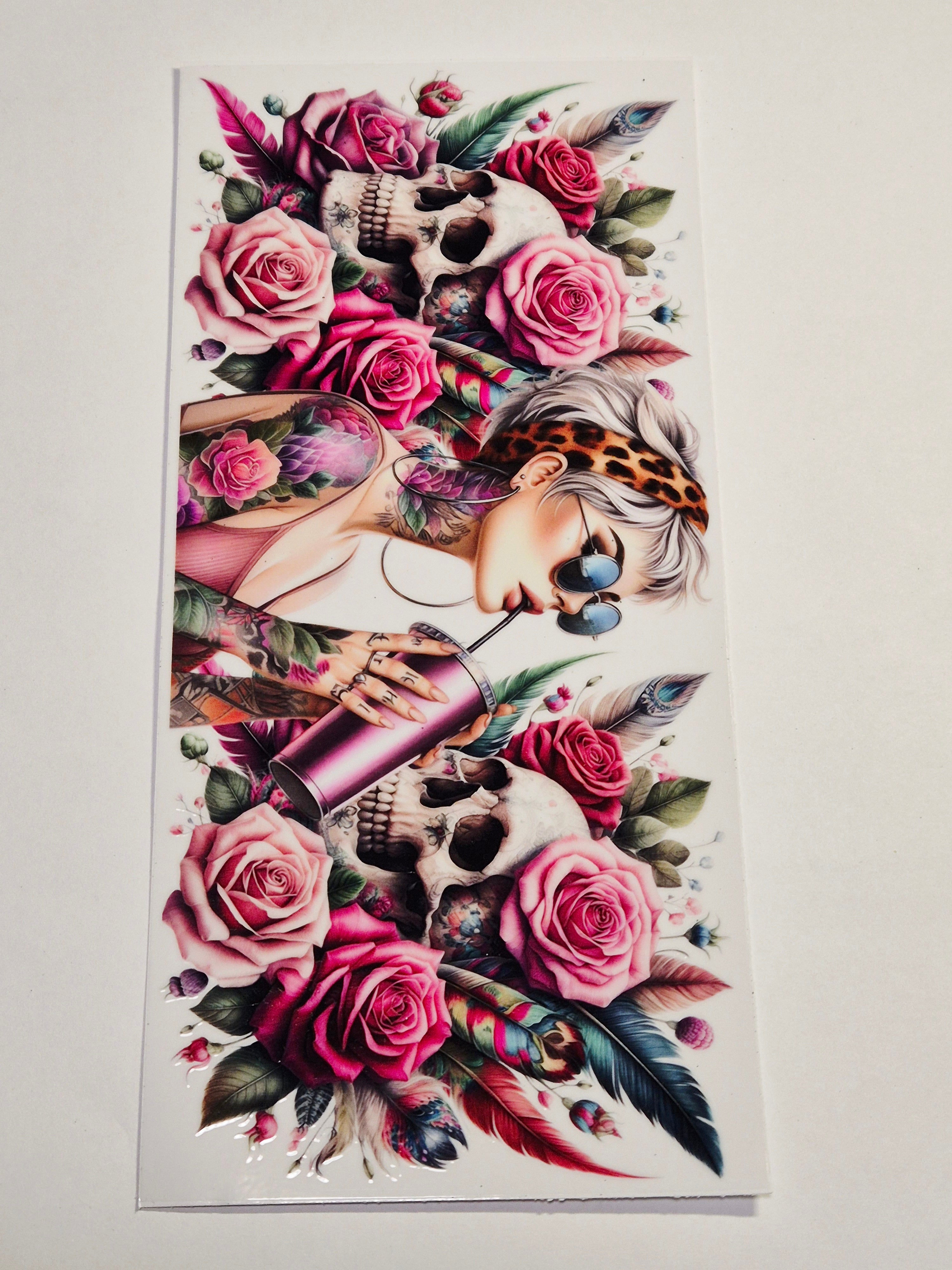 Sticker Frau Mädchen 74