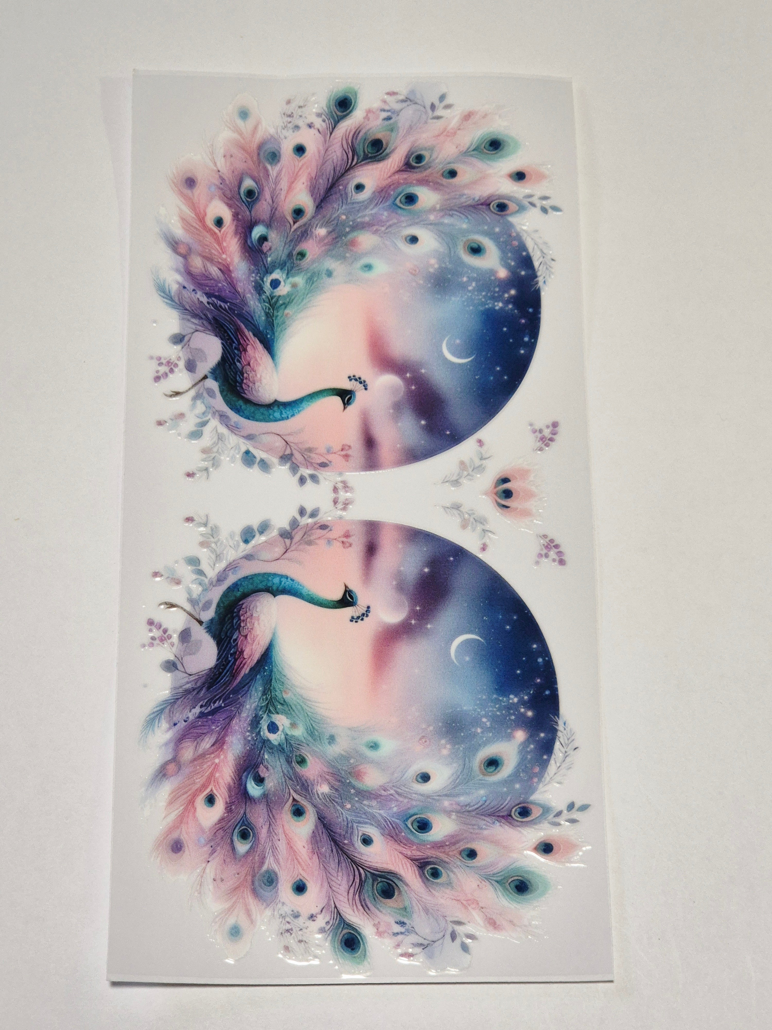 Sticker Pfau 220
