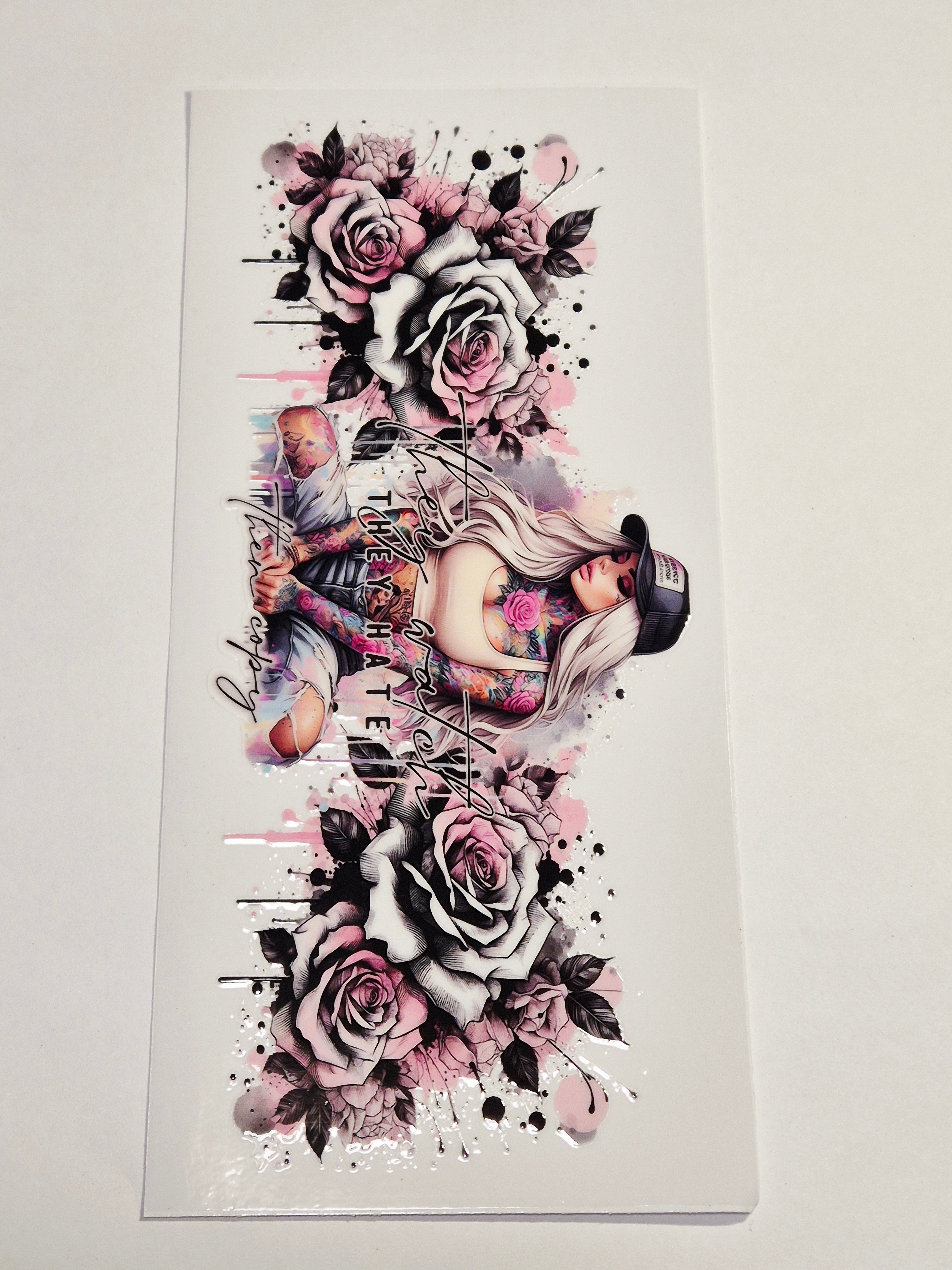 Sticker Frau Mädchen 78