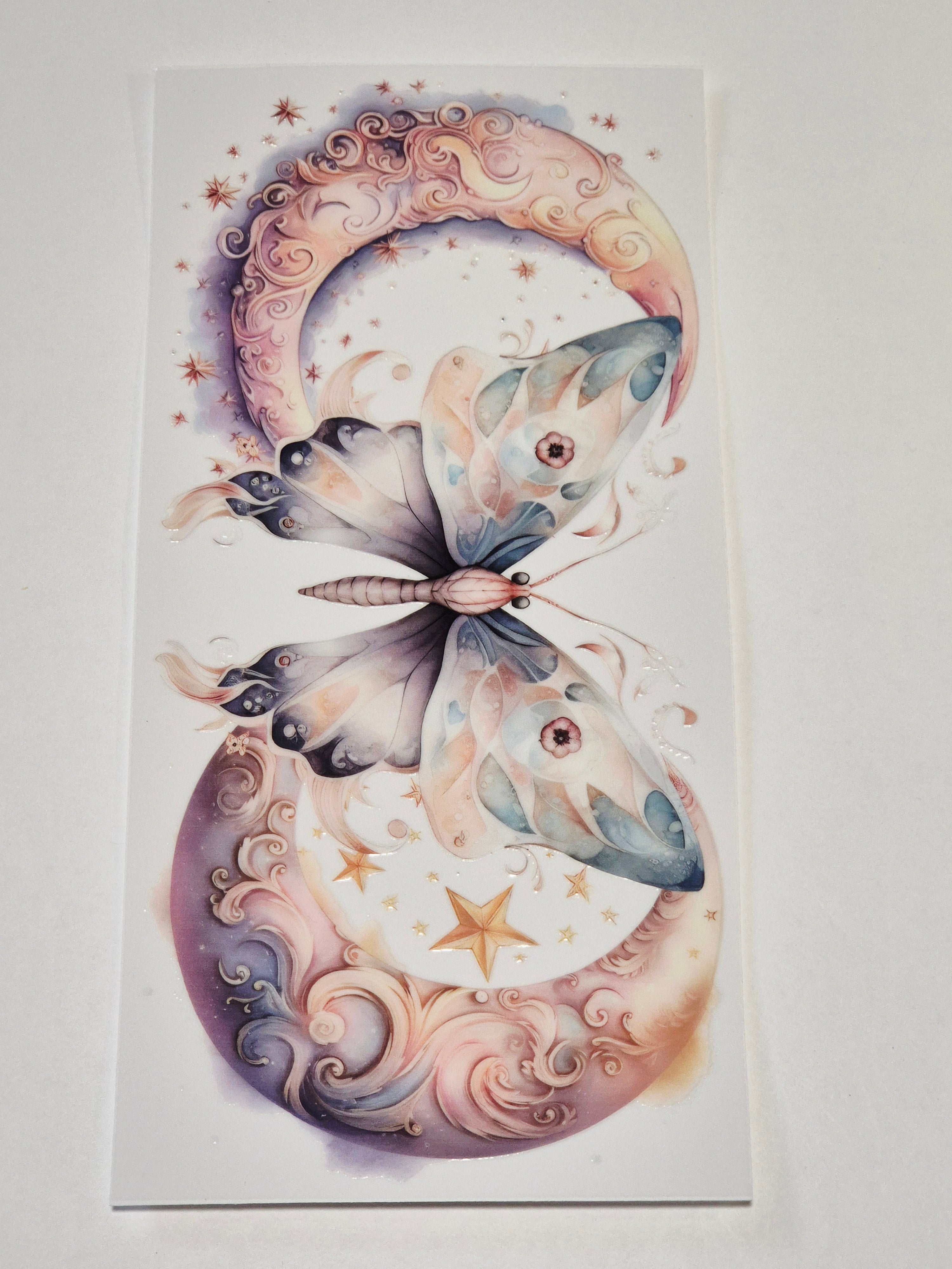 Sticker Motte Schmetterling 191