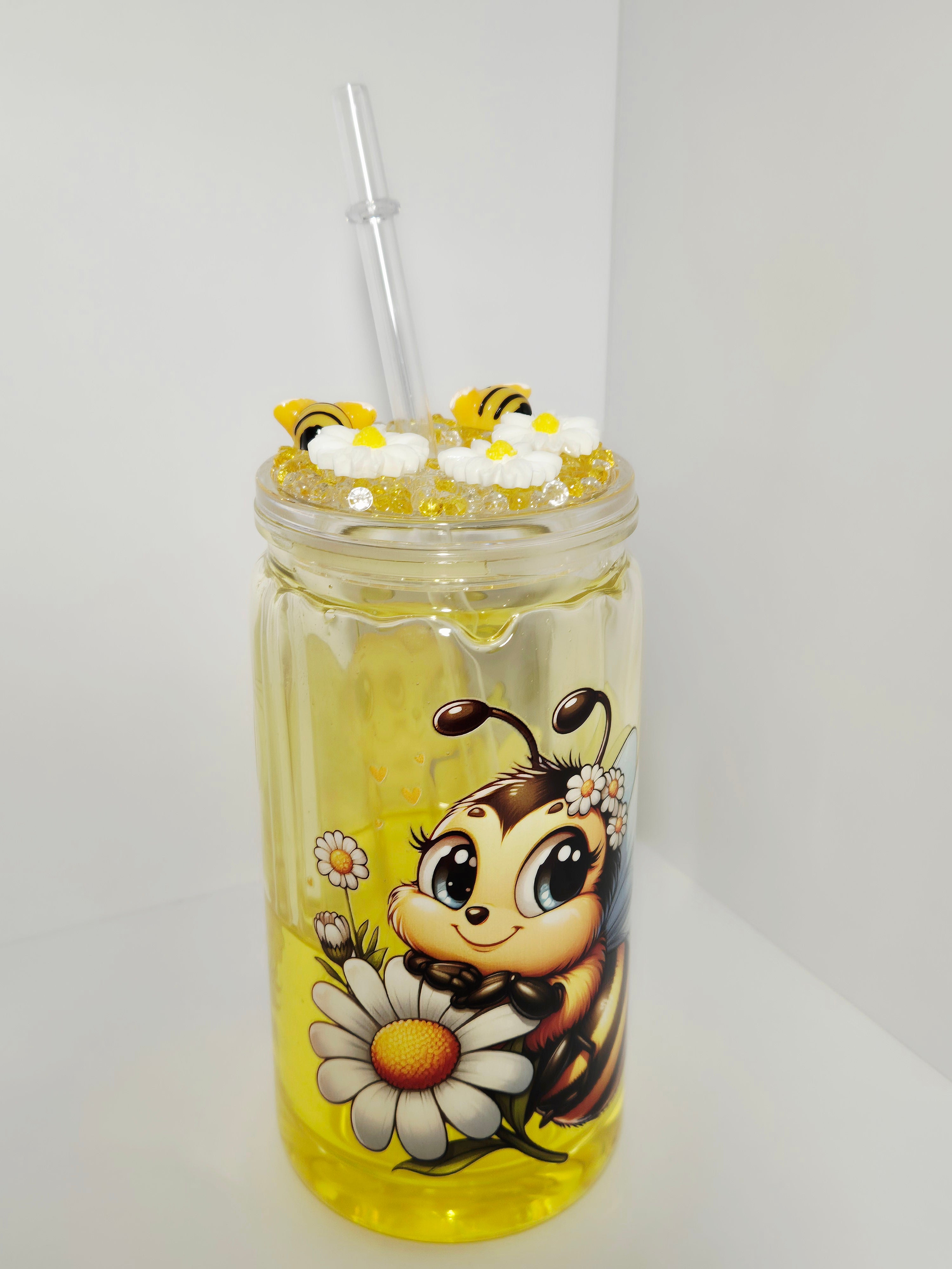 Honigeffekt Trinkbecher  Biene