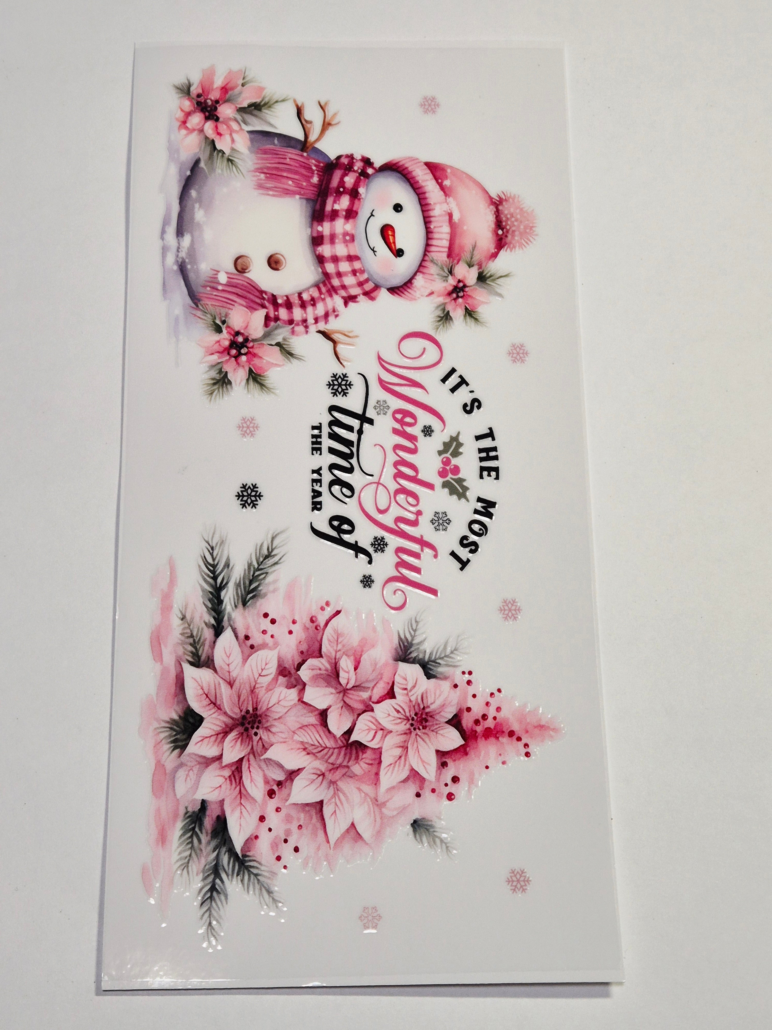 Sticker Weihnachten Schneemann 29