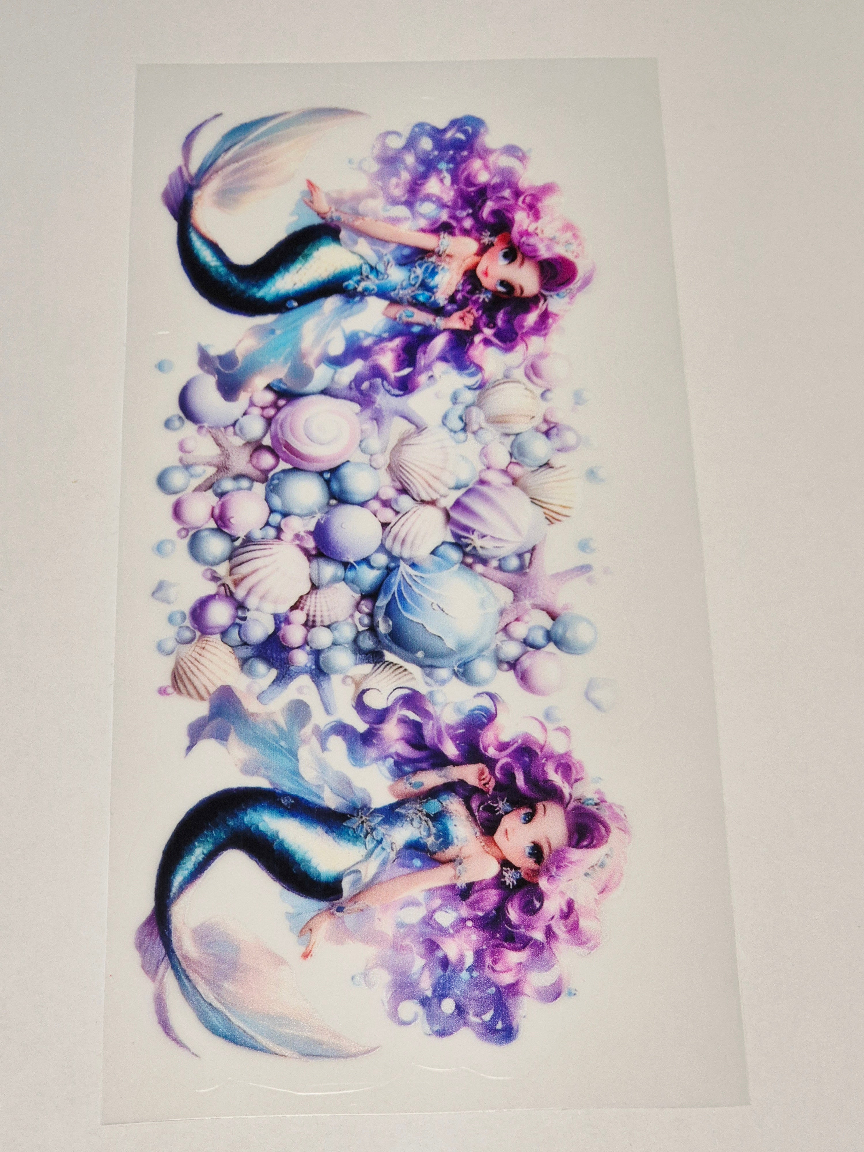 Sticker Meer Meerjungfrau 34