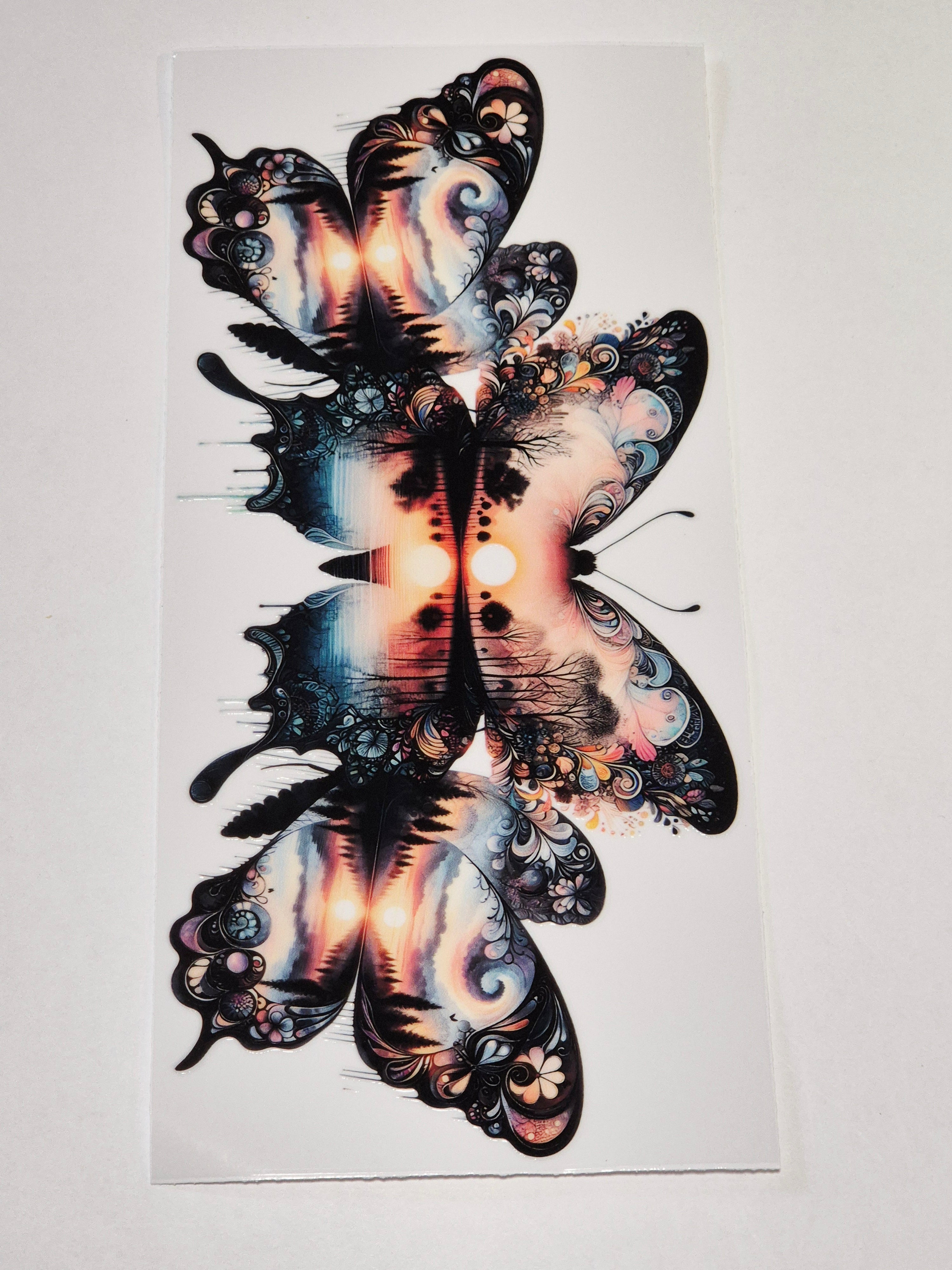 Sticker Schmetterling 166