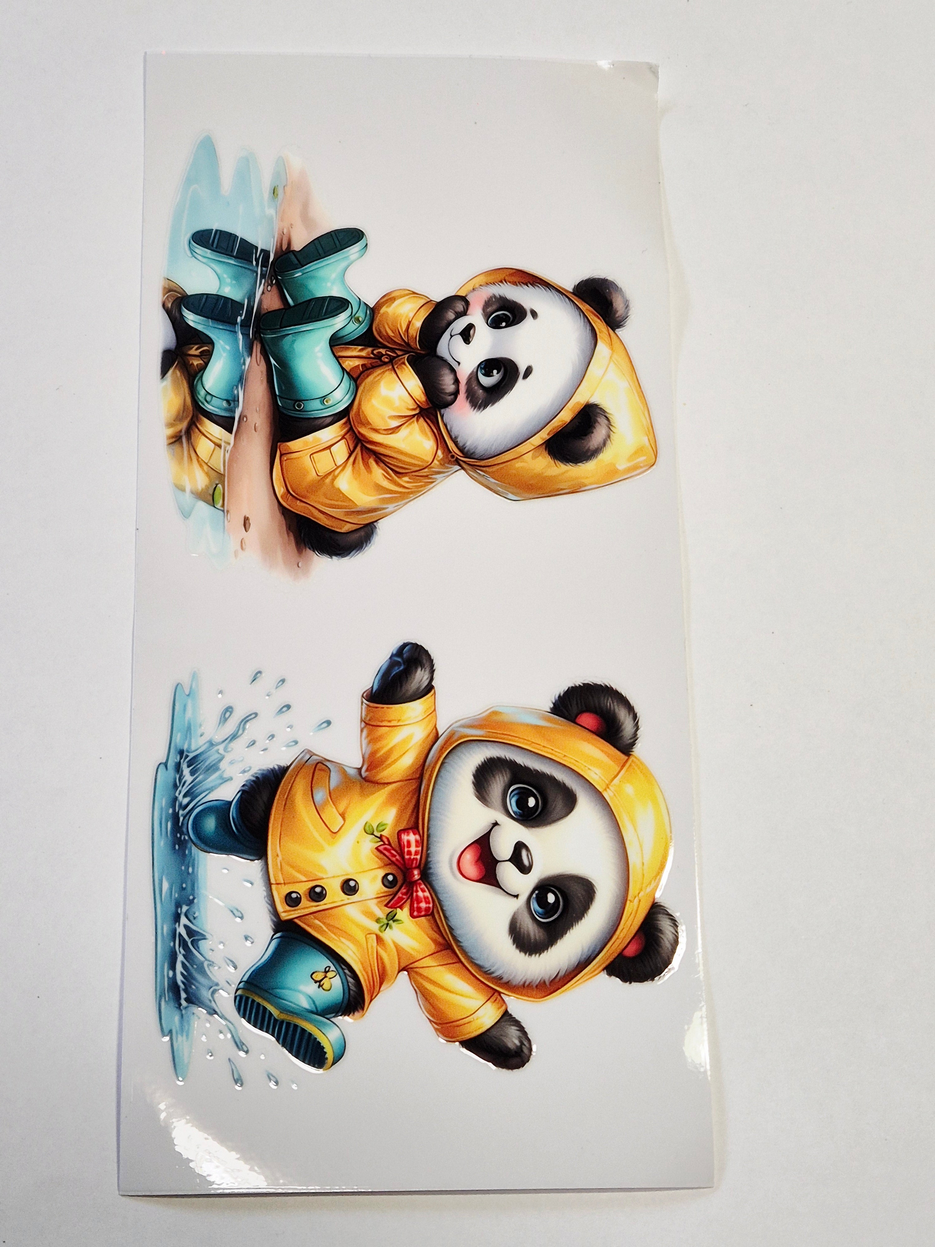 Sticker Panda Bär 101