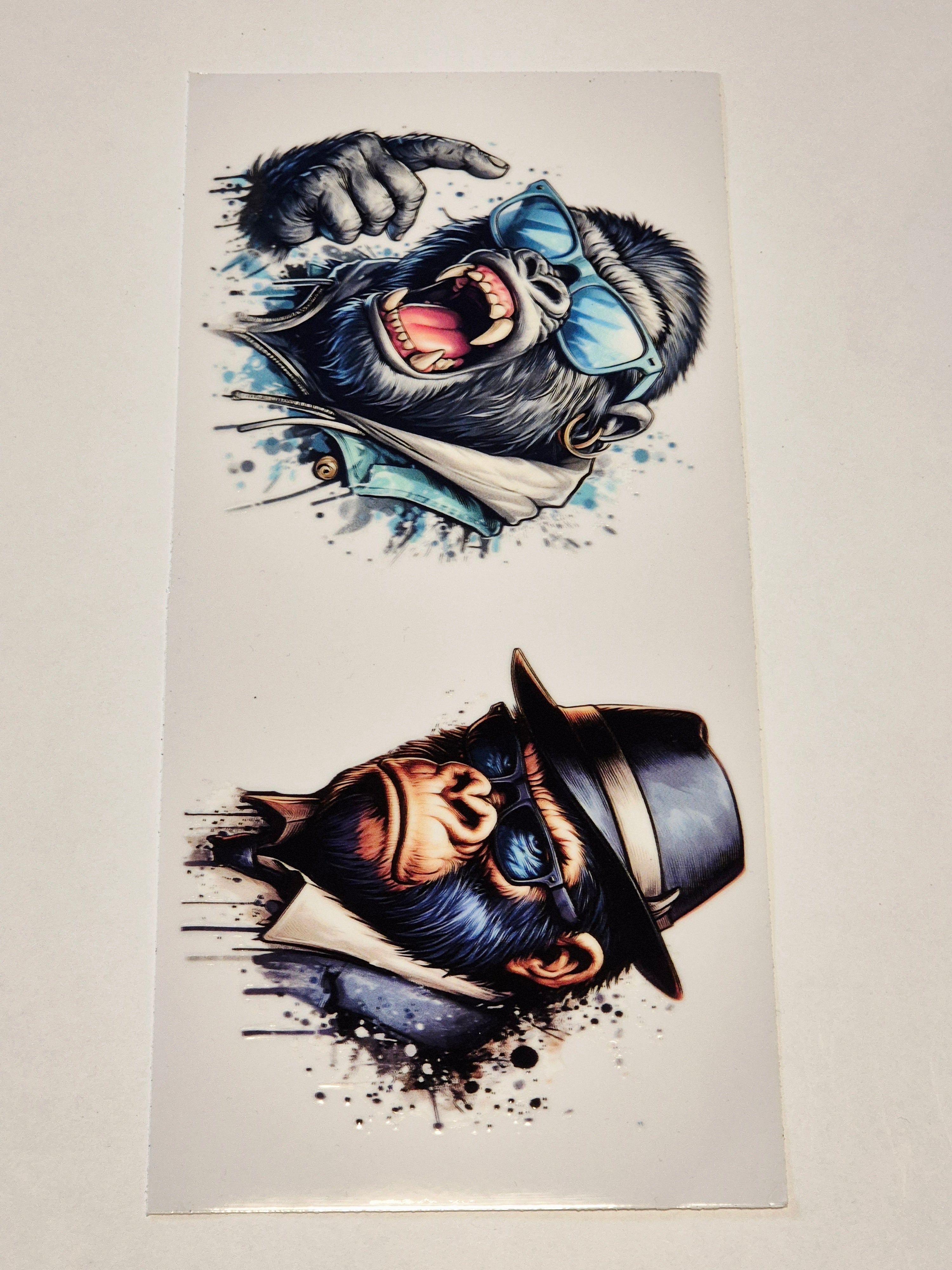 Sticker Gorilla / Affe 256